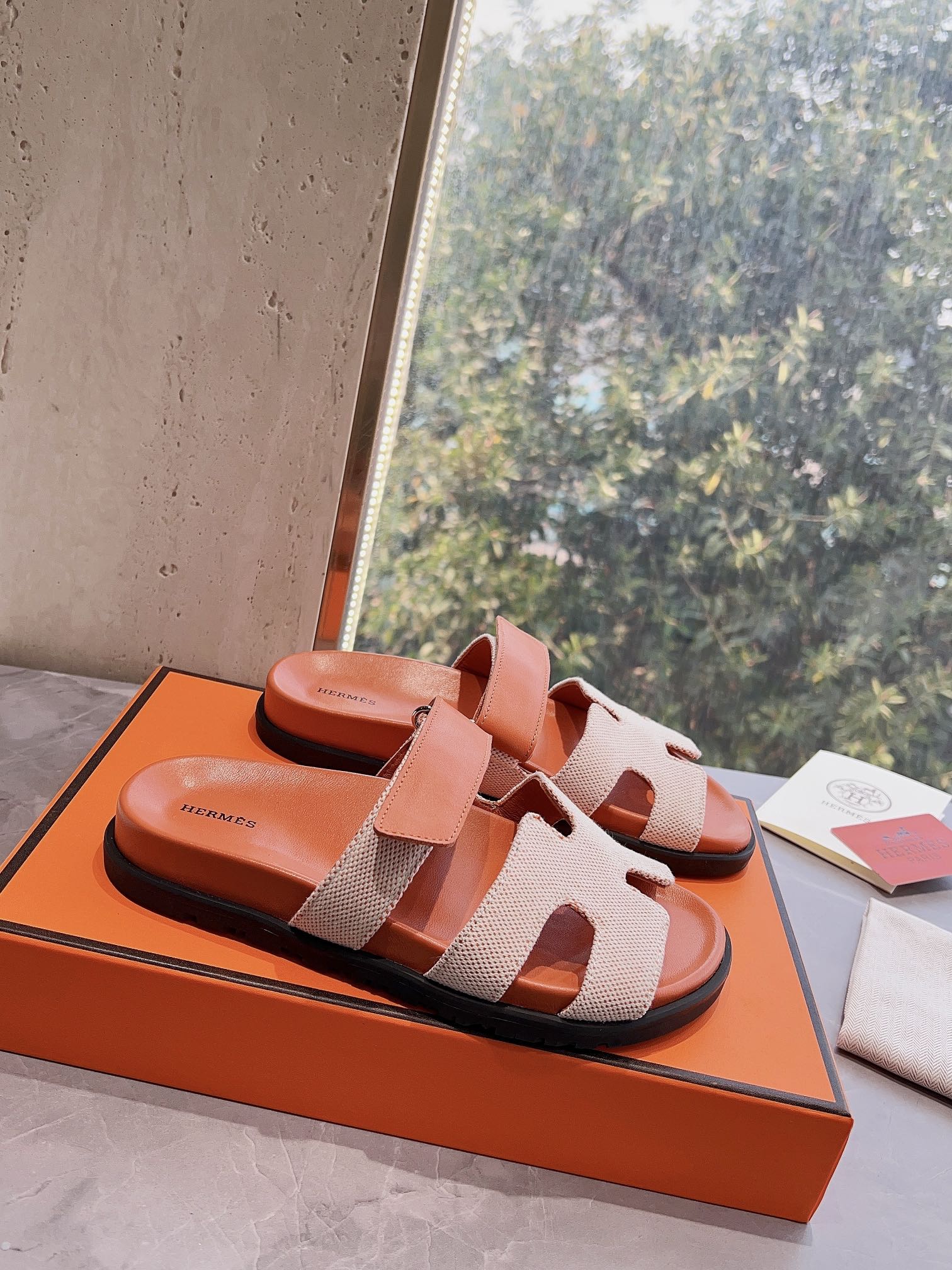 Hermes Slippers
