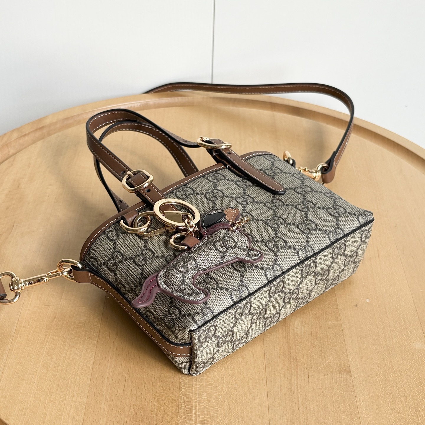 Gucci Emblem Mini Tote Bag