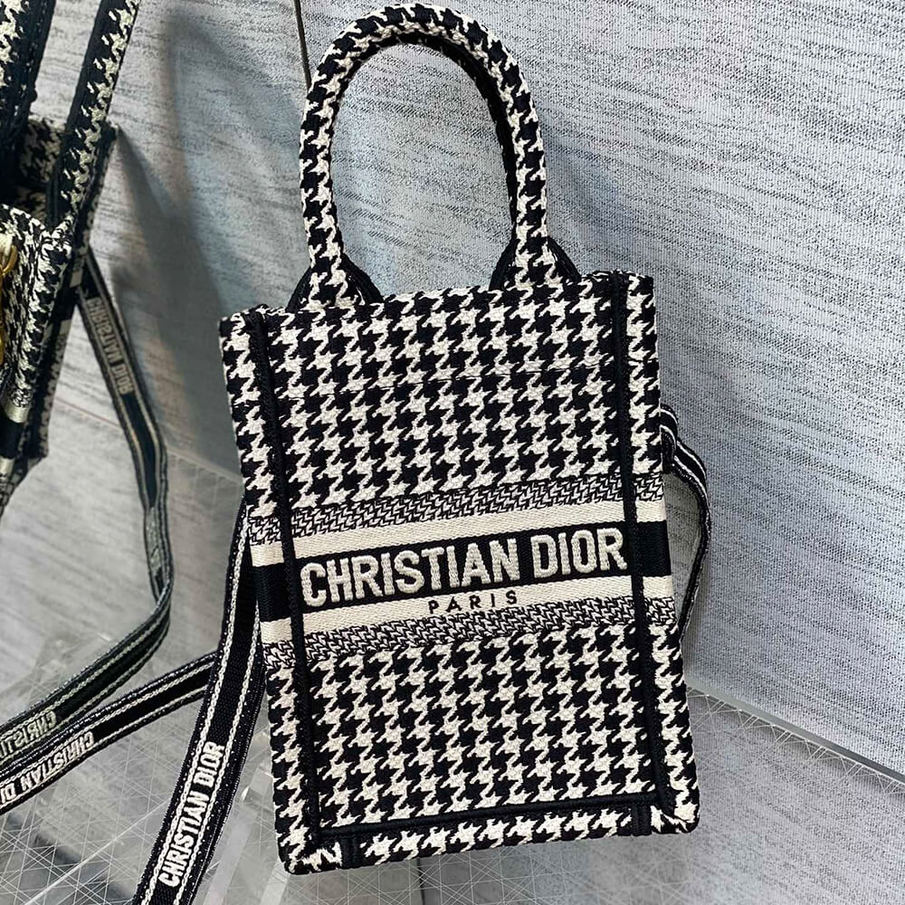 MINI DIOR BOOK TOTE PHONE BAG