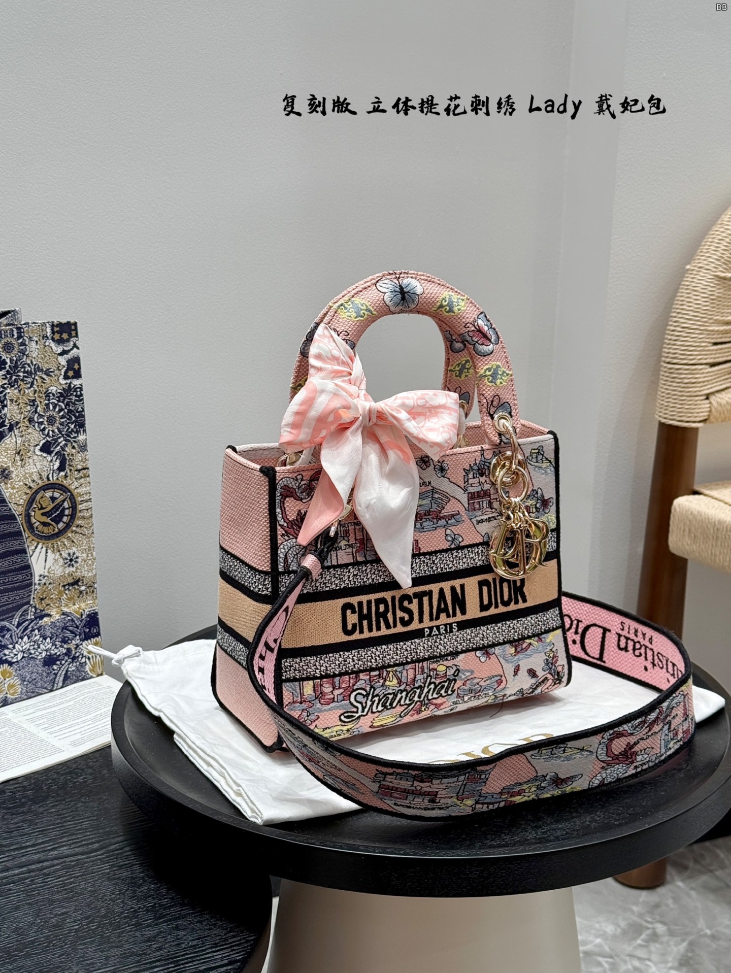 Dior Lady D-LITE Tote Bag
