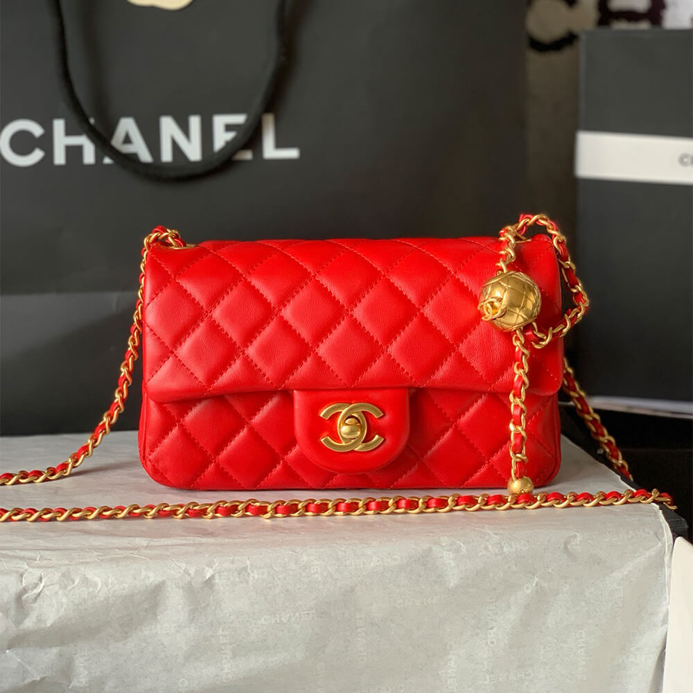 Chanel Pearl Crush Mini Rectangular Flap