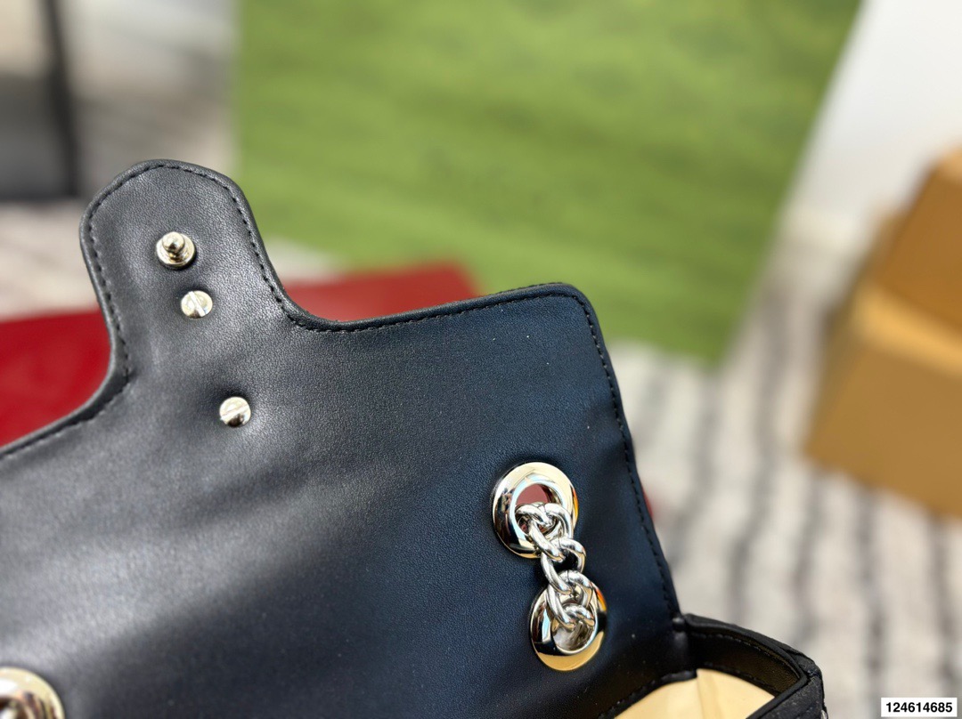 GG Marmont Crystal Chian Bag