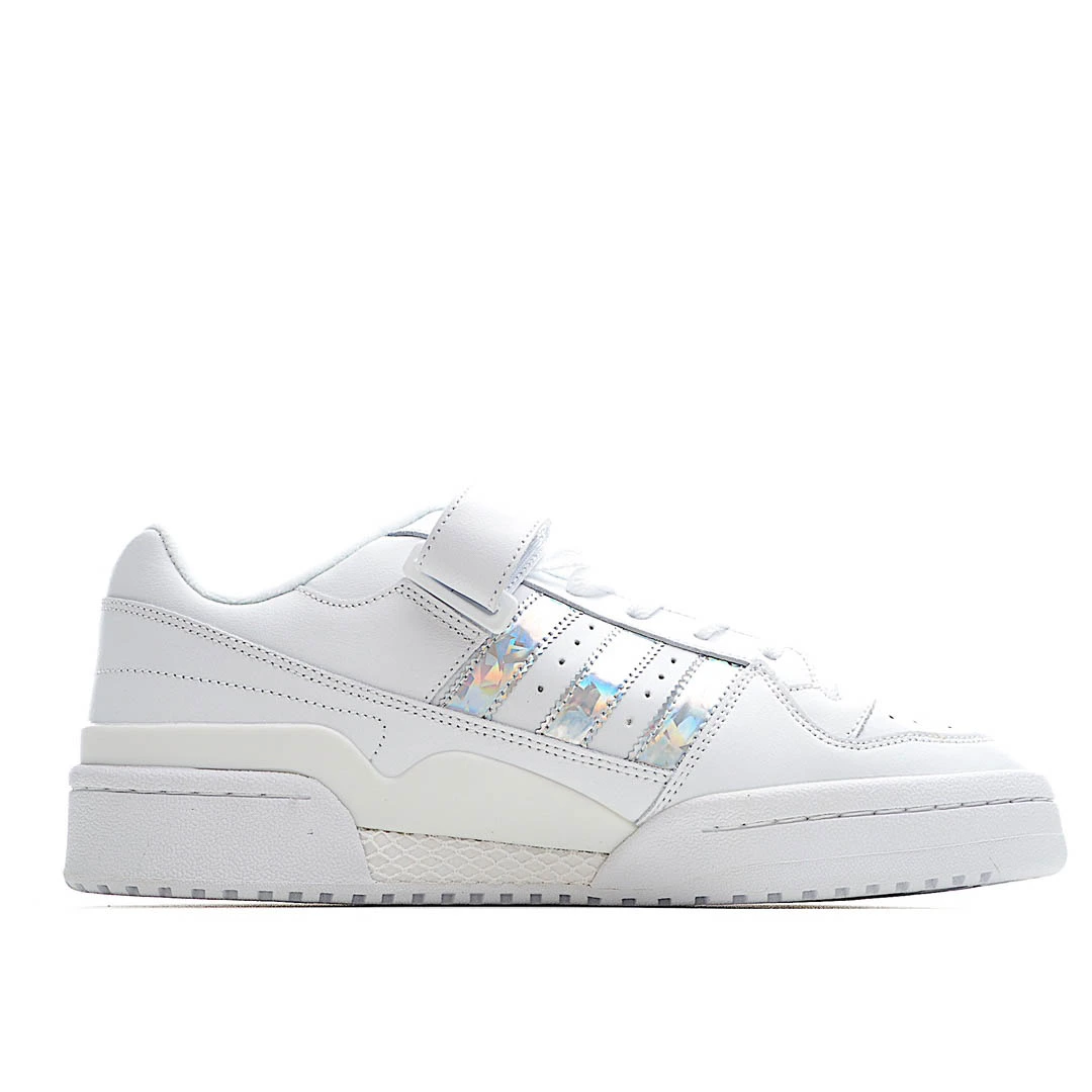 Adidas Originals Forum Low Sneakers White Bright Silver