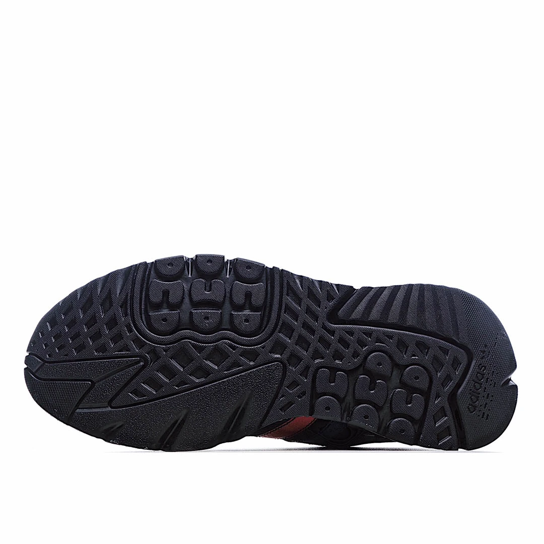 Adidas Nite Jogger 'Black Royal Scarlet'