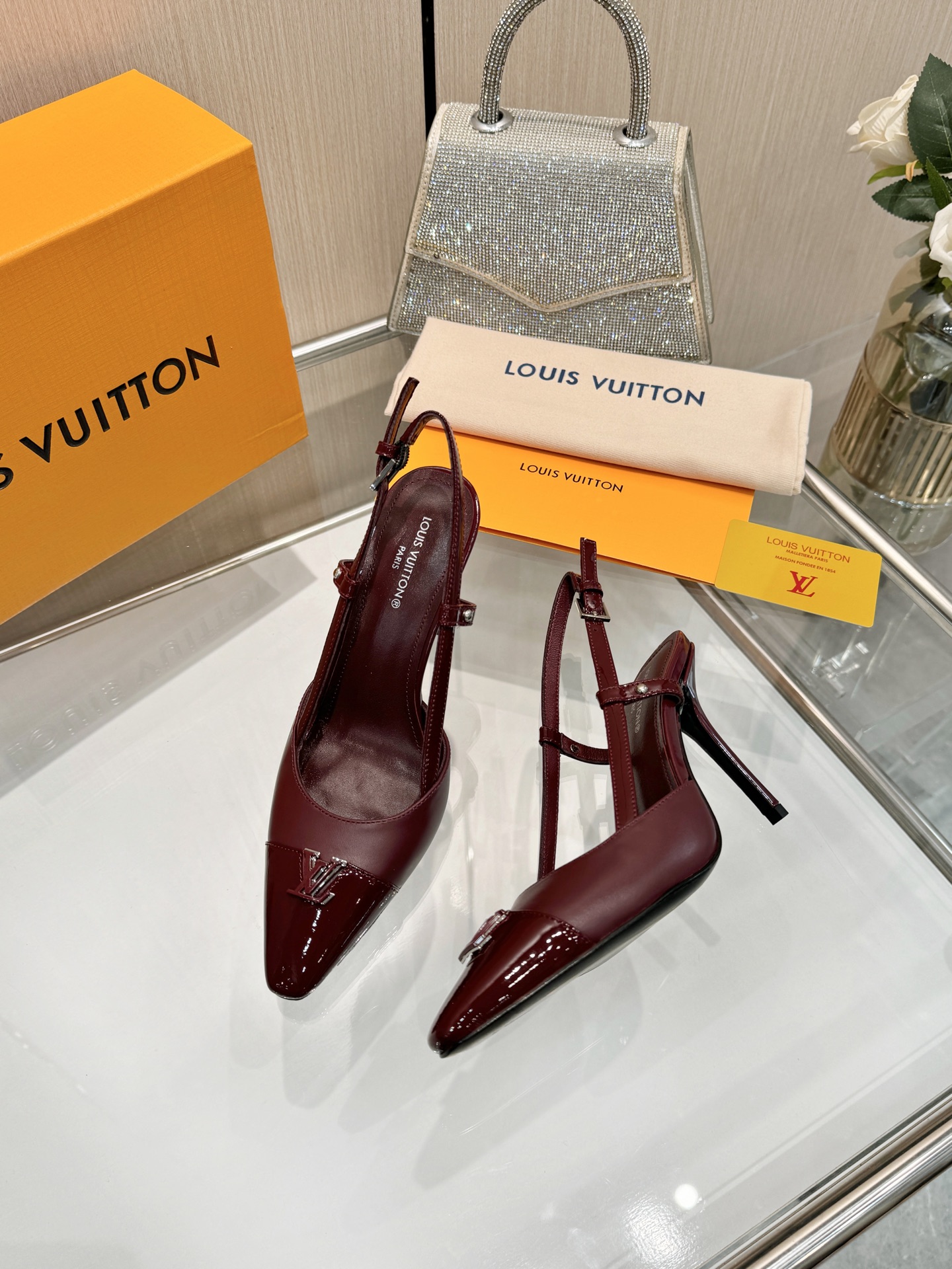 LV 2026 Early Spring Open-Back Shoes