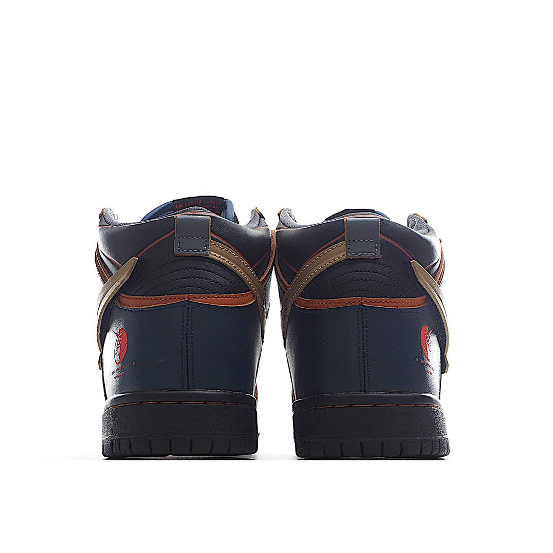 Gundam x Nike Dunk High Banshee Black & Blue