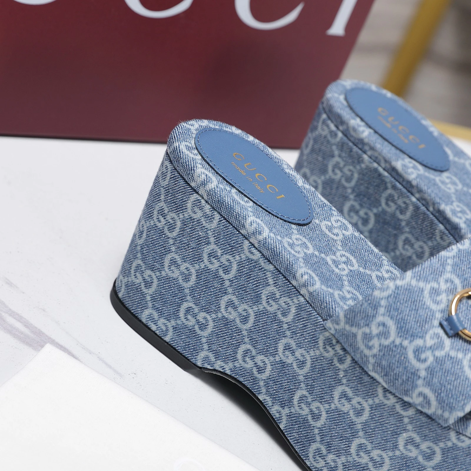 Gucci Slope Water Table Slippers