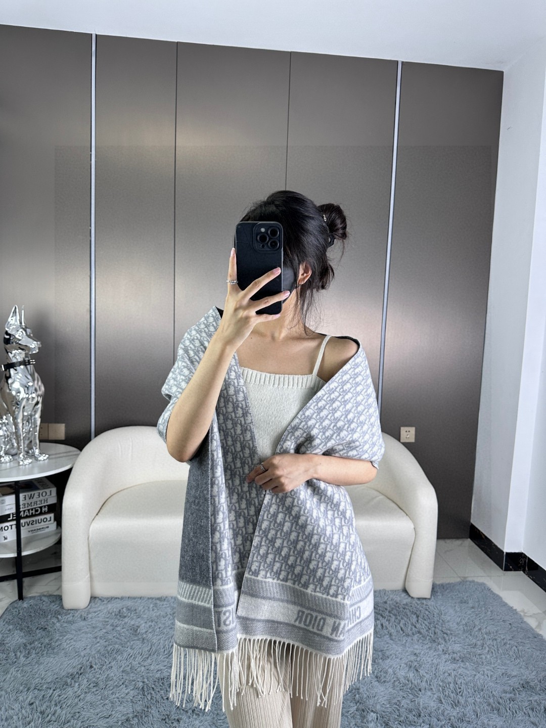 Dior Cashmere Scarf