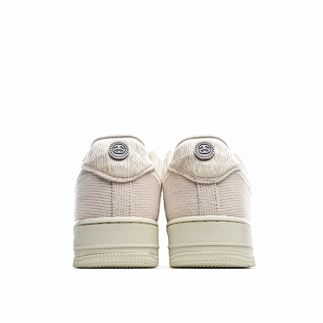 Stussy x Nike Air Force 1 Low Low Top Beige