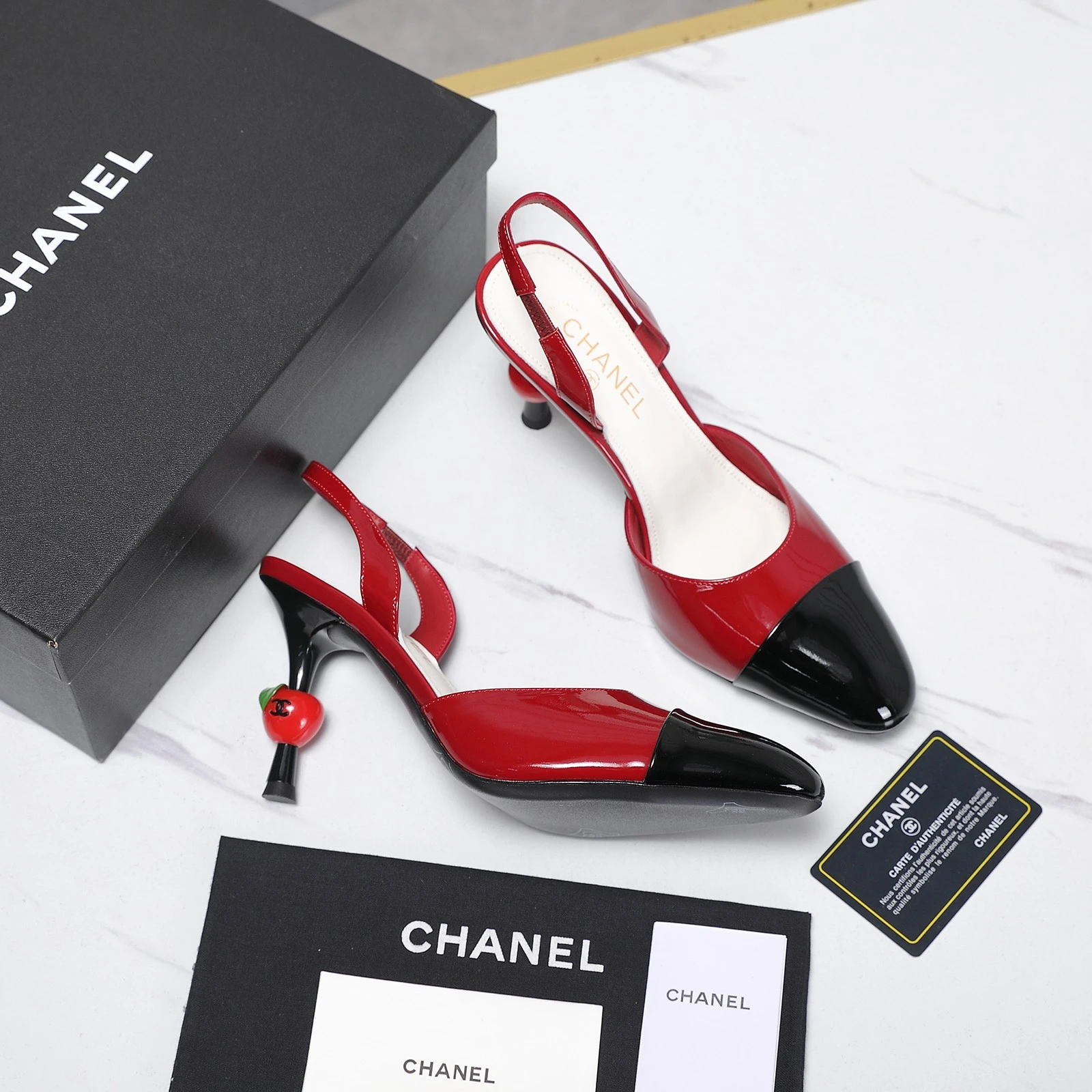 Chanel 26SS Apple and Slingback Sandals