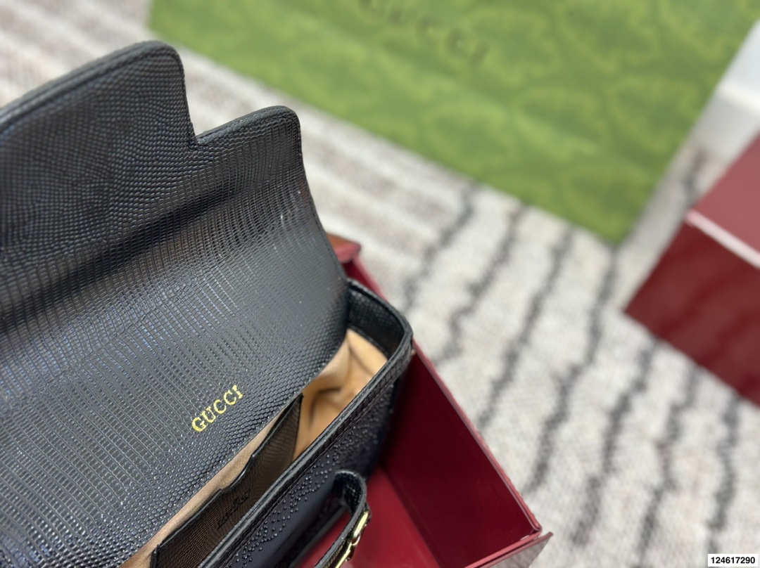 Gucci 1955 Rhinestone Saddle Bag