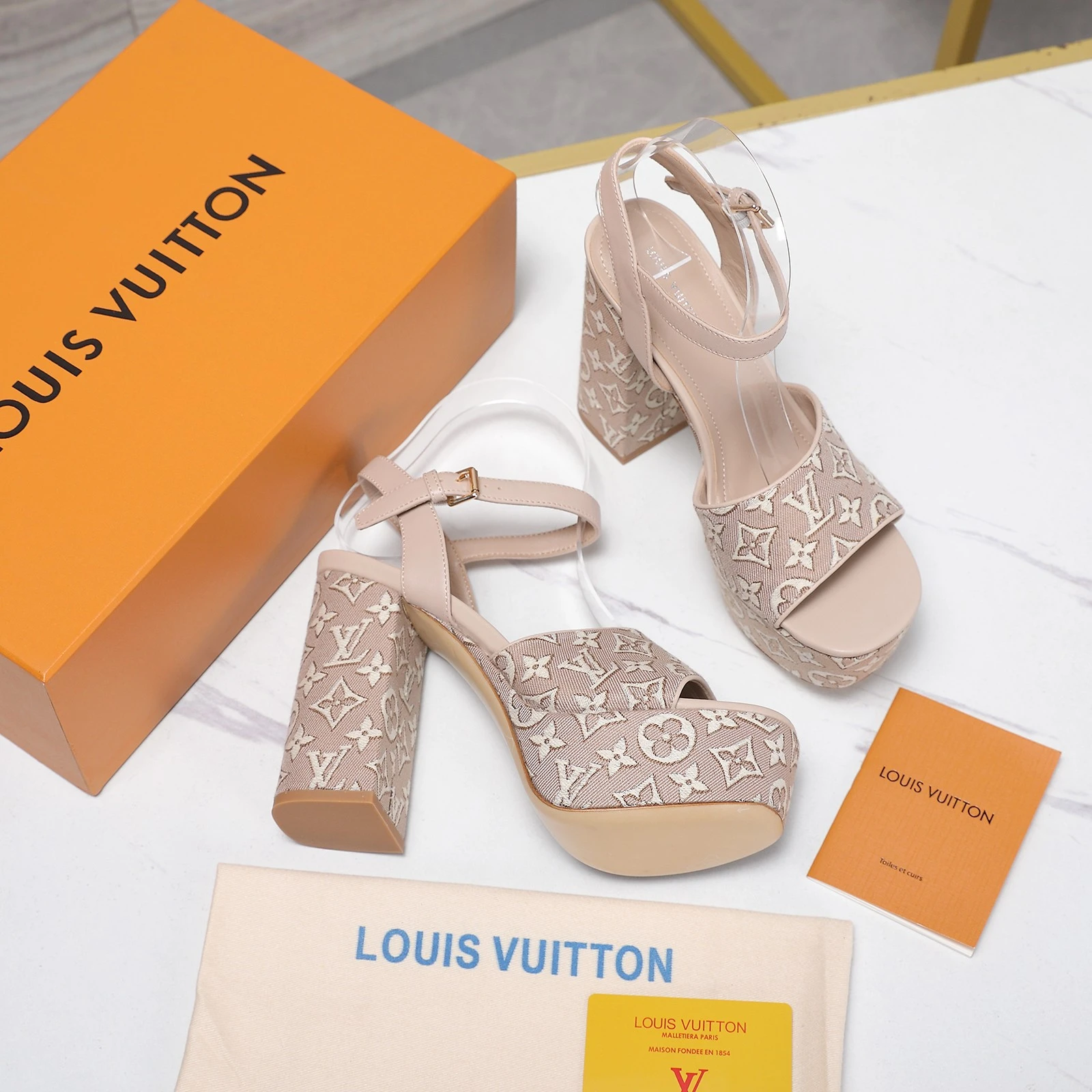 Louis Vuitton 26 SS High Heel Sandals