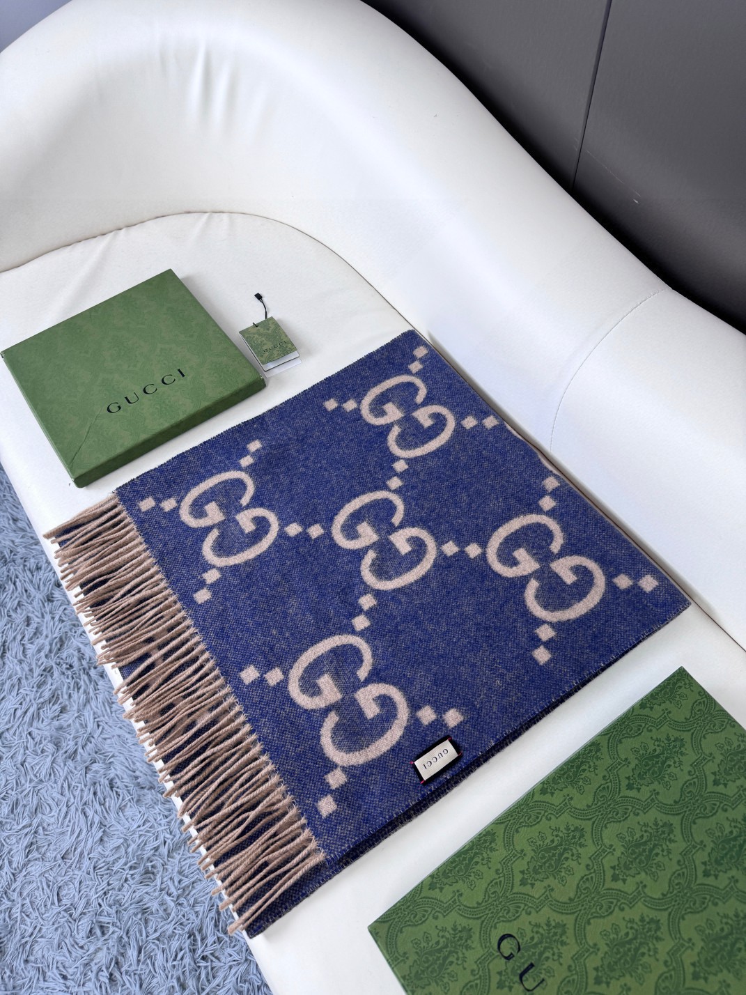Gucci Tassel Scarf