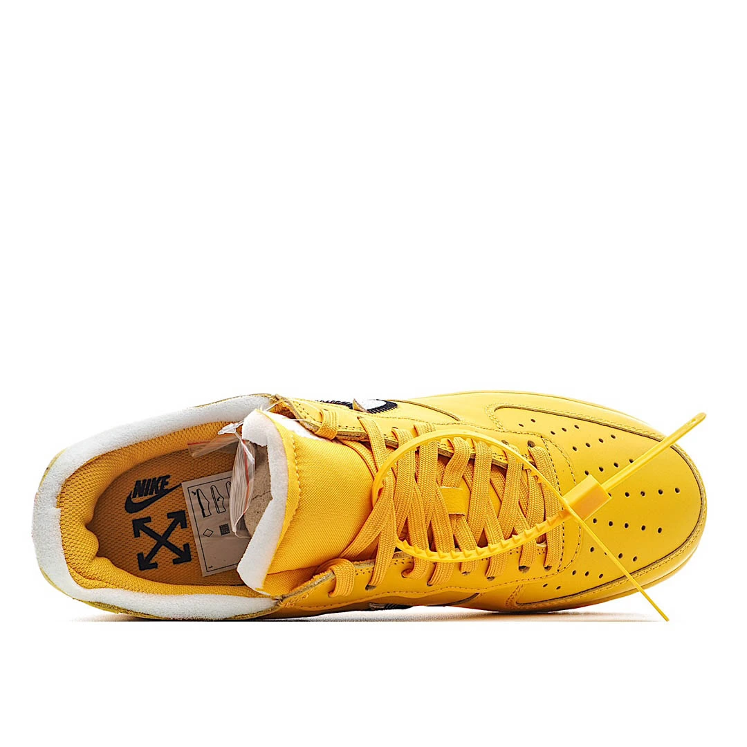 Nike Off-WhiteTM c/o @Nike titled AF1&ldquo;Lemonade&rdquo;~@virgilablohs exhibition