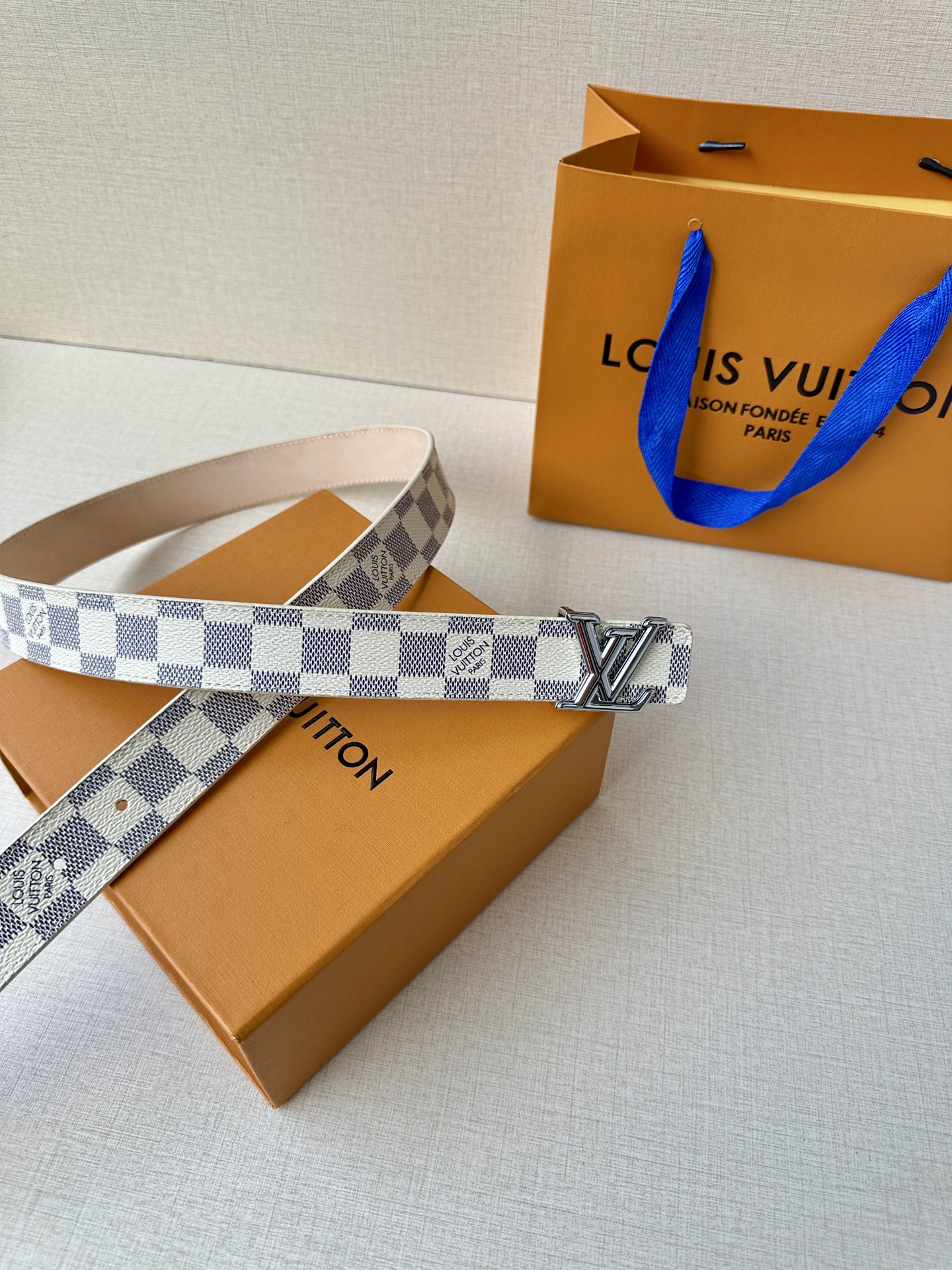 Louis Vuitton Initiales Leather Belts