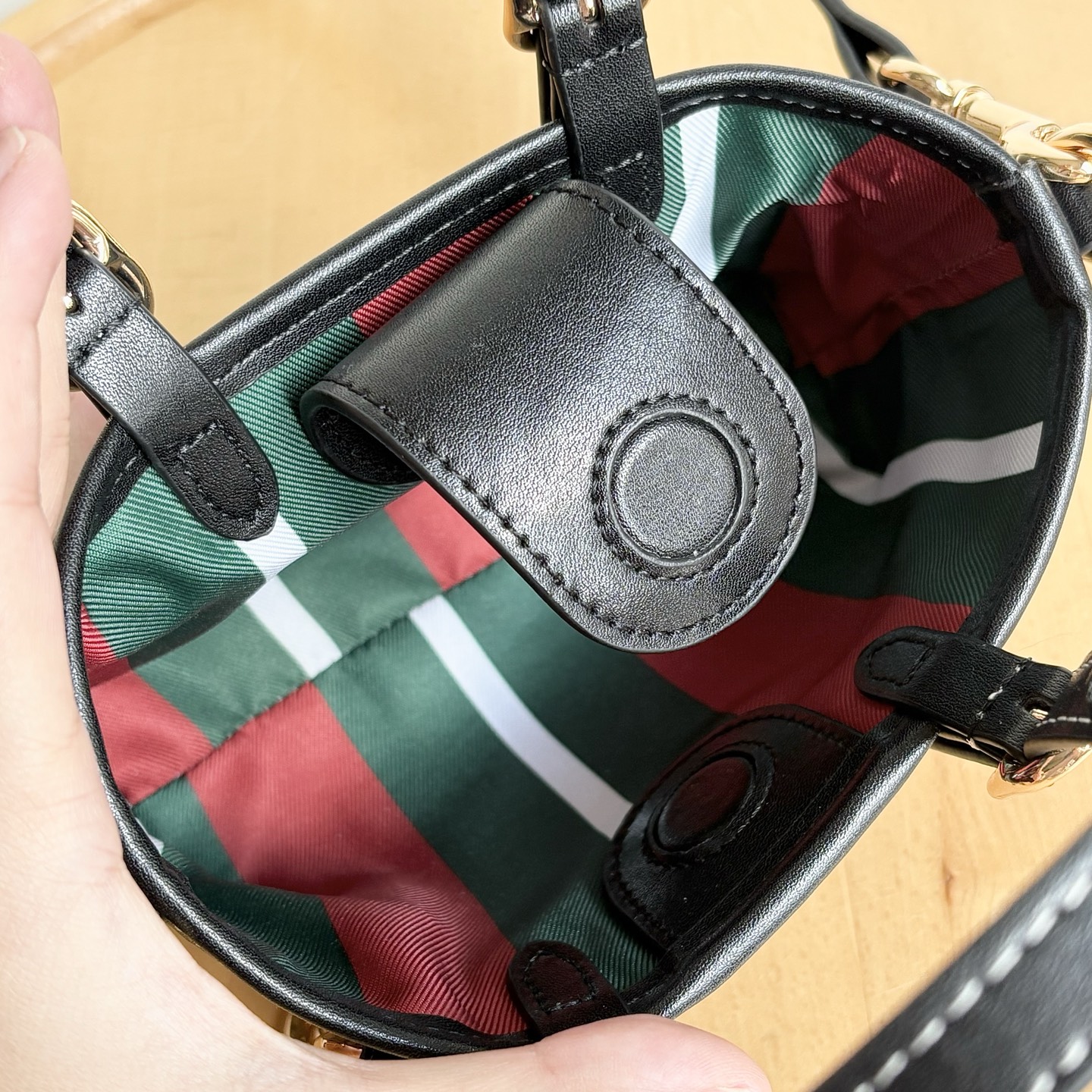 Gucci Emblem Mini Tote Bag