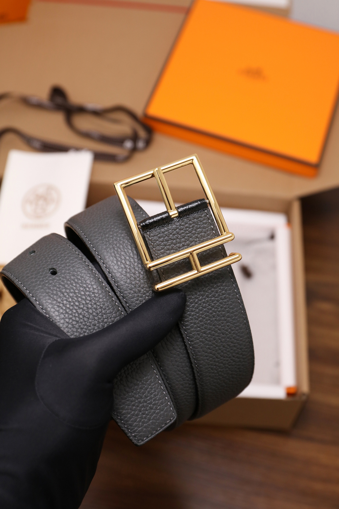 Hermes Belt Width 38mm Size100-125cm