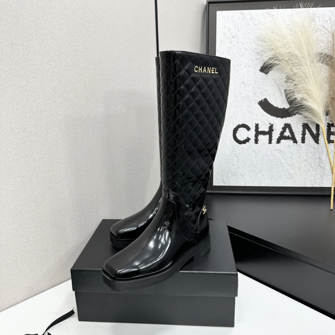 Chanel Sheepskin boots