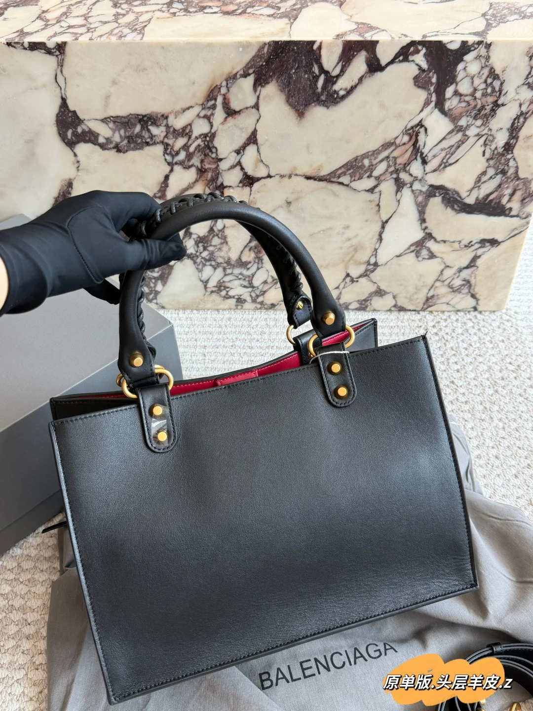 Burberry Motorcycle Tote Bag
