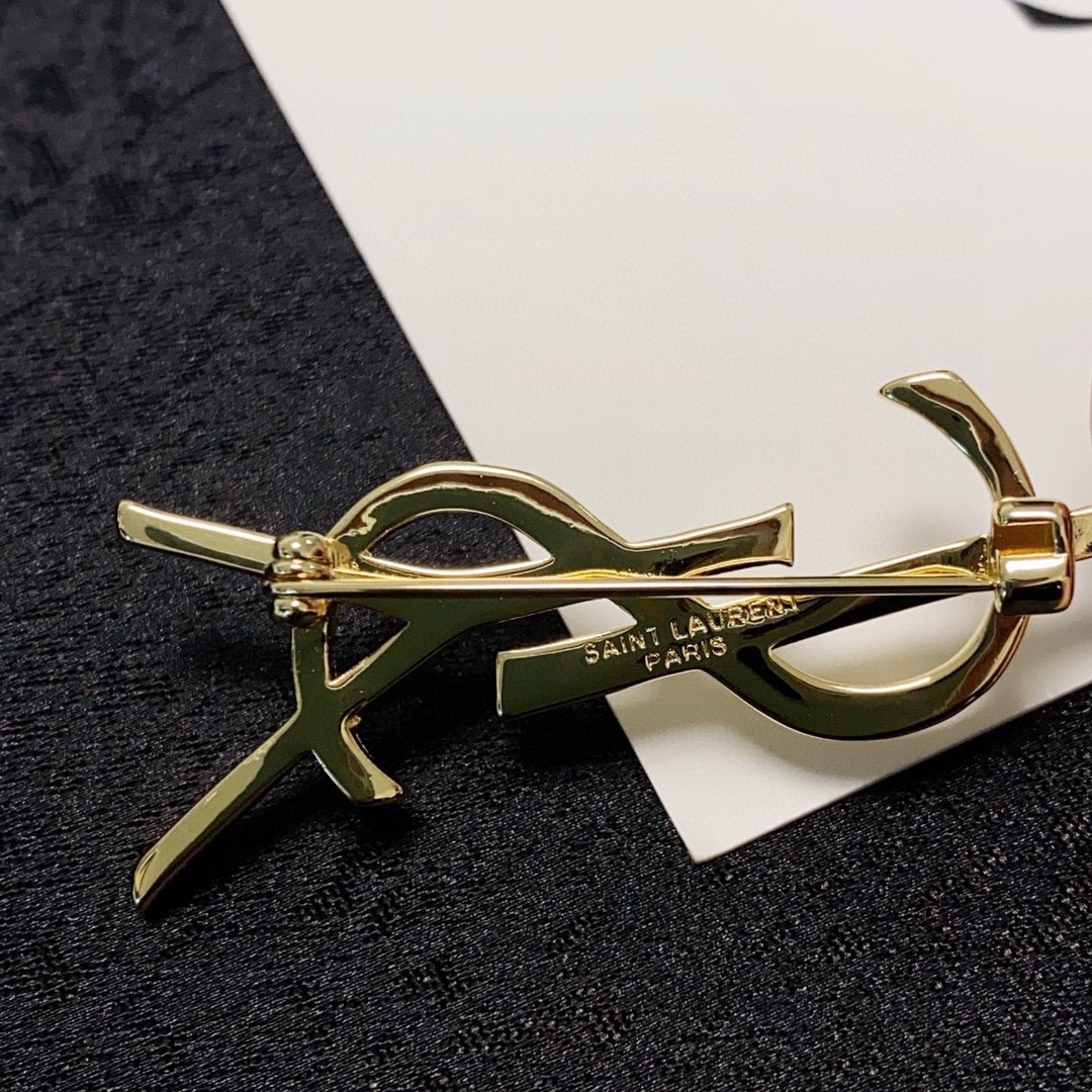 YSL Brooch