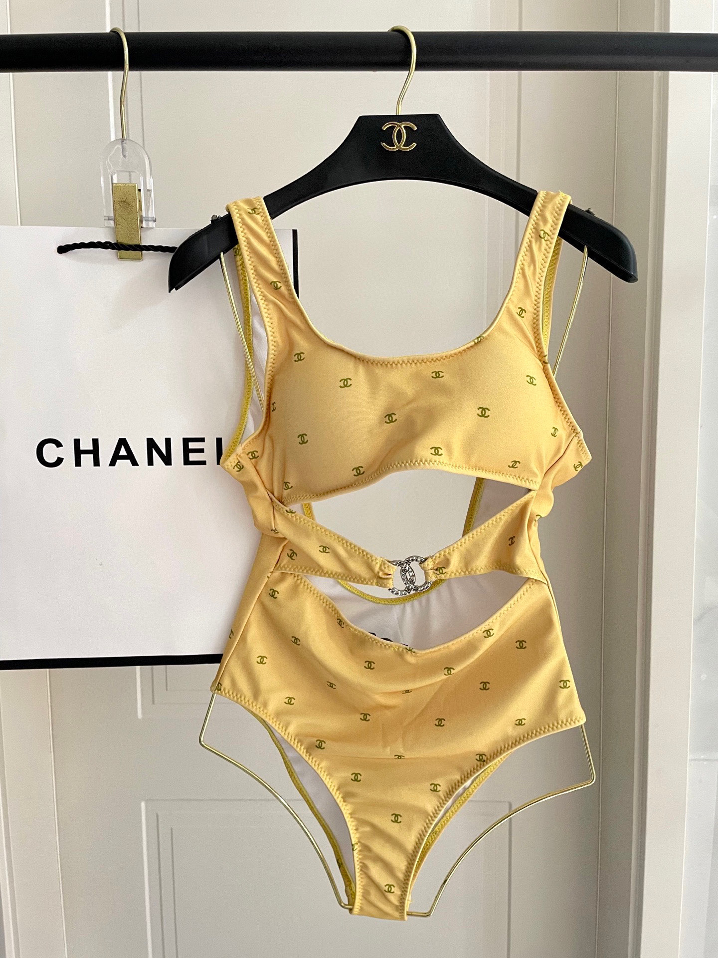 Chanel Quick Drying Elastic Swimsuit