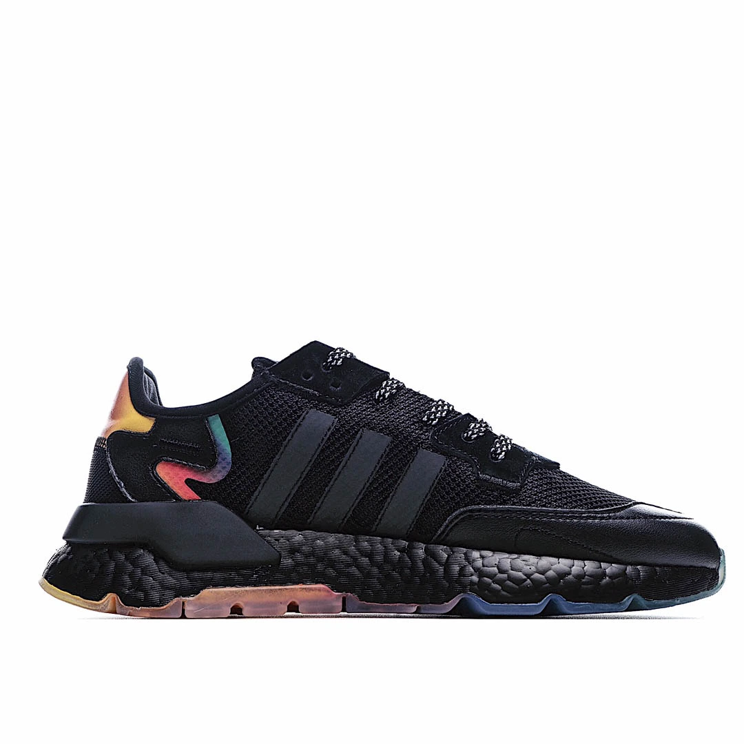 Adidas Nite Jogger J 'Black Rainbow'