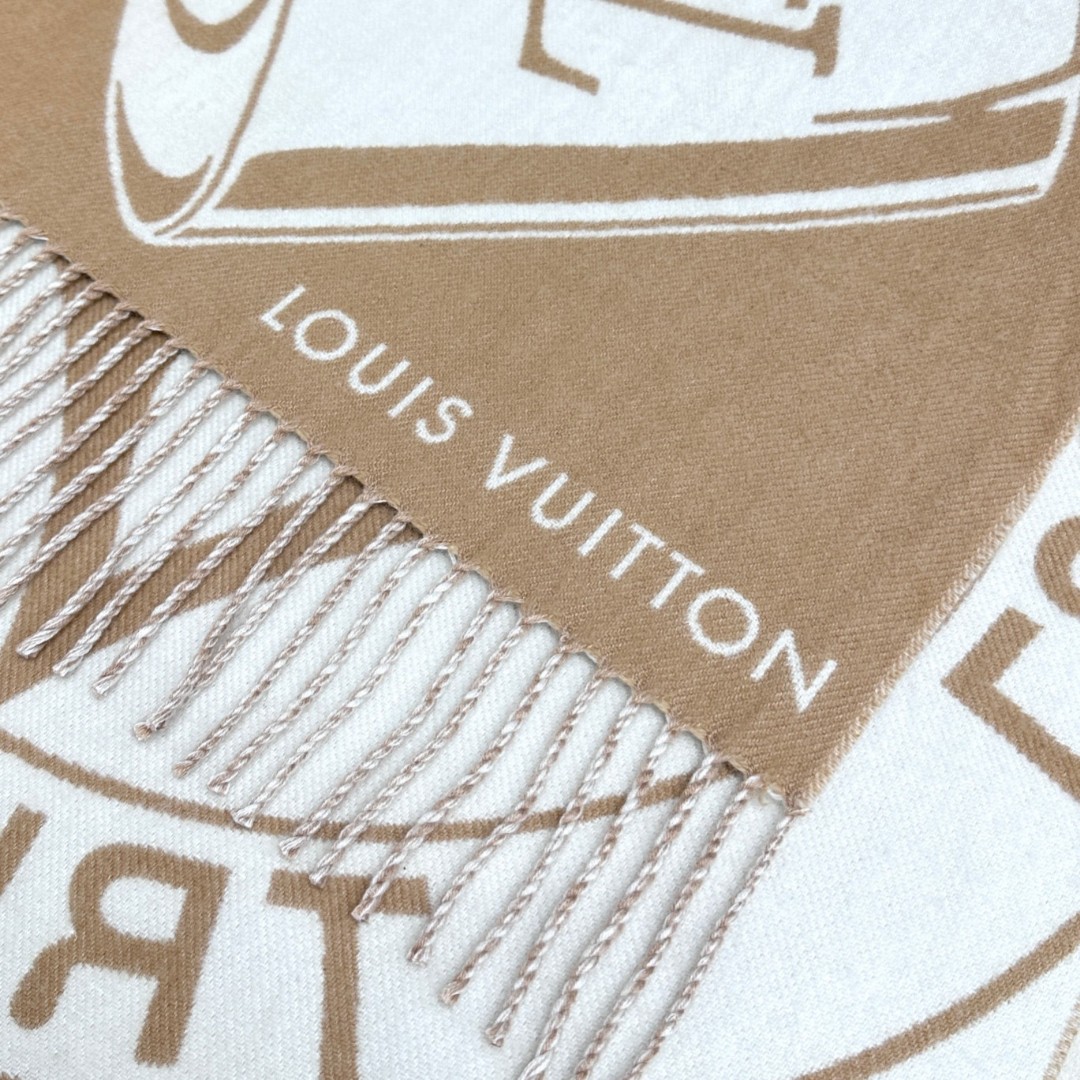 Louis Vuitton Cashmere Wool Scarf