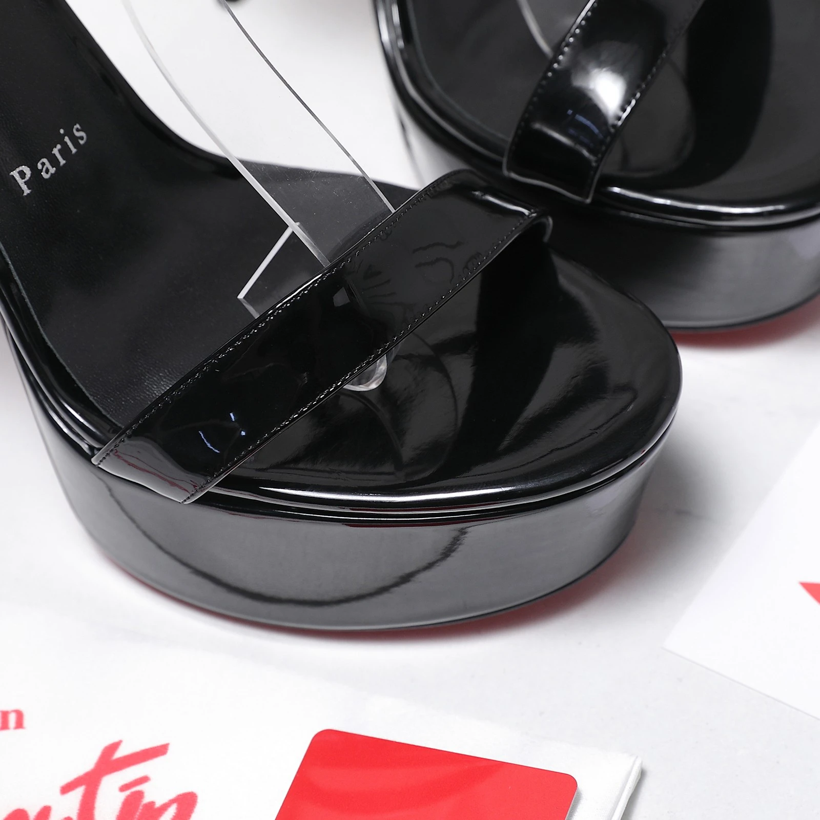 Christian Loubottin Water Platform High Heels