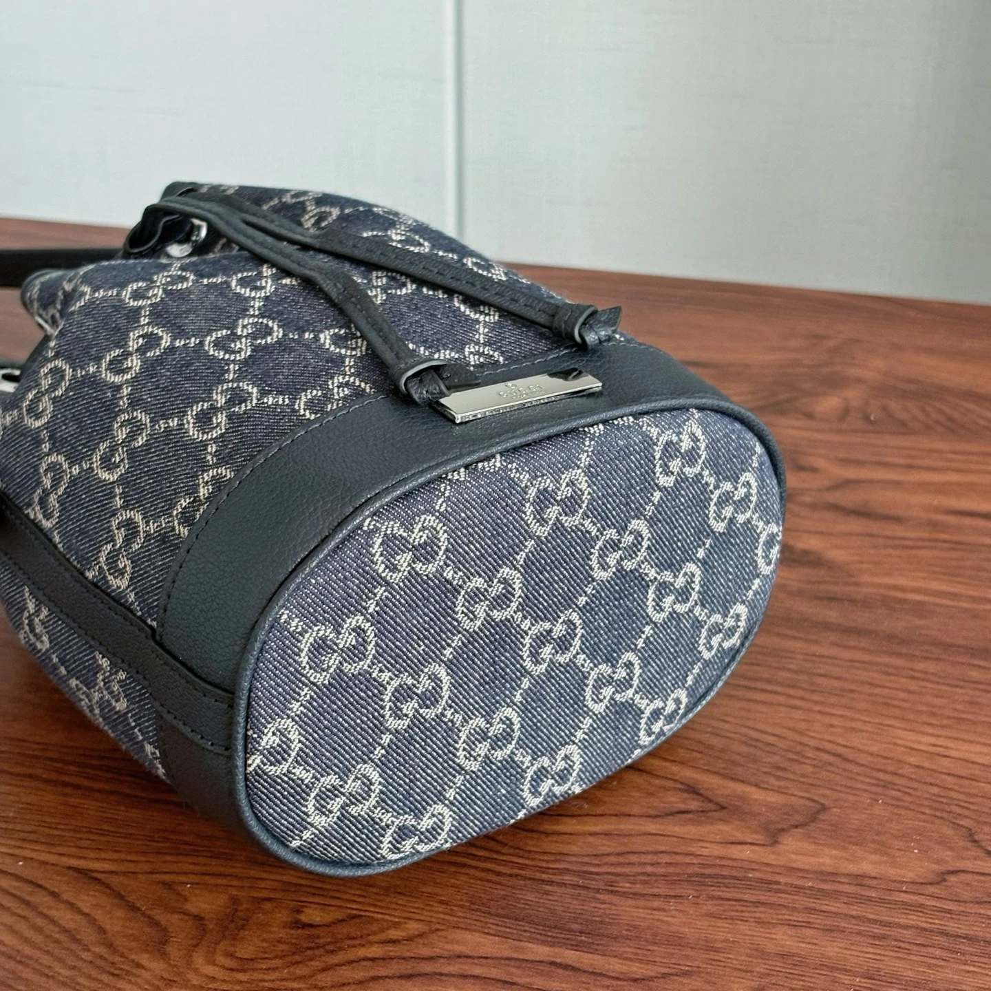 Gucci Demin Bucket Bag