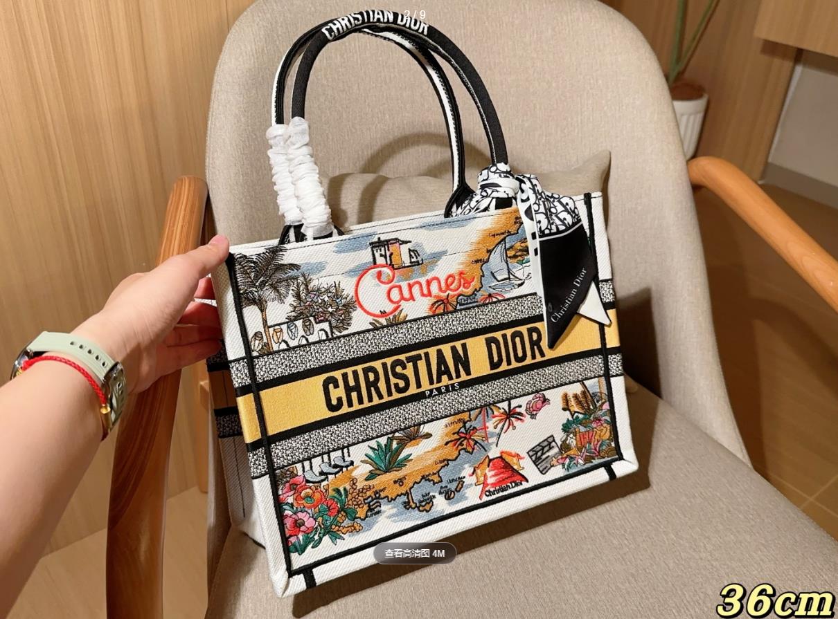 Dior Book Tote Bag Medium Large Size