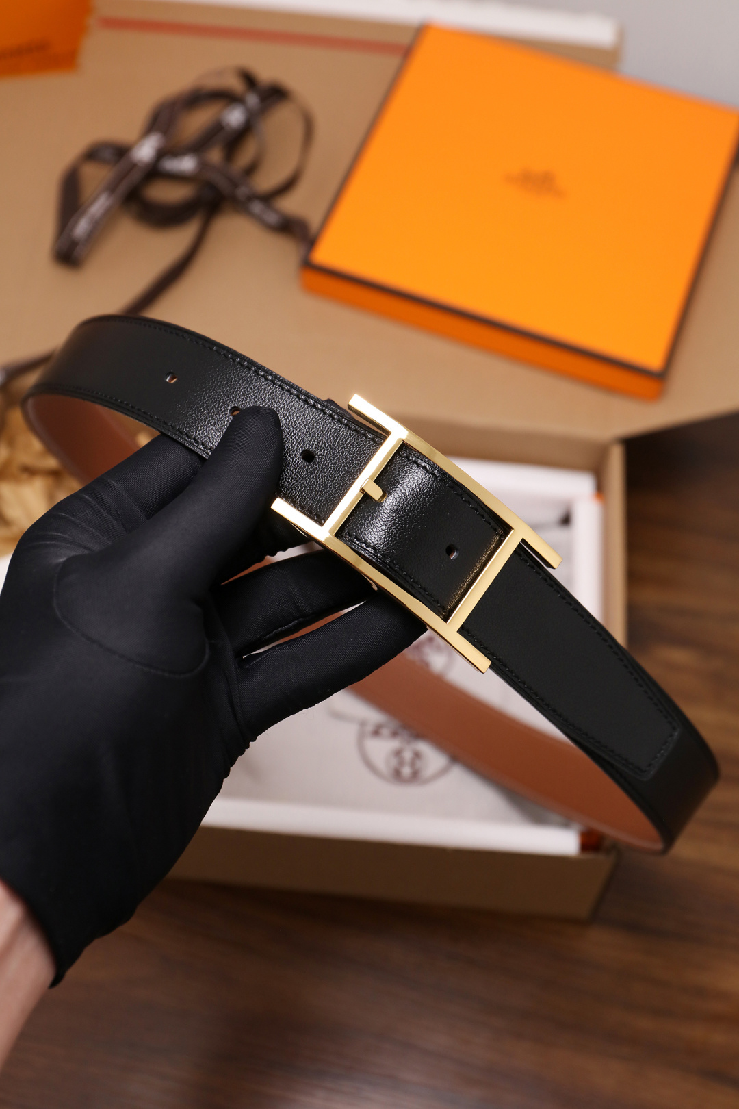 Hermes Belt Width 32mm Size100-125cm