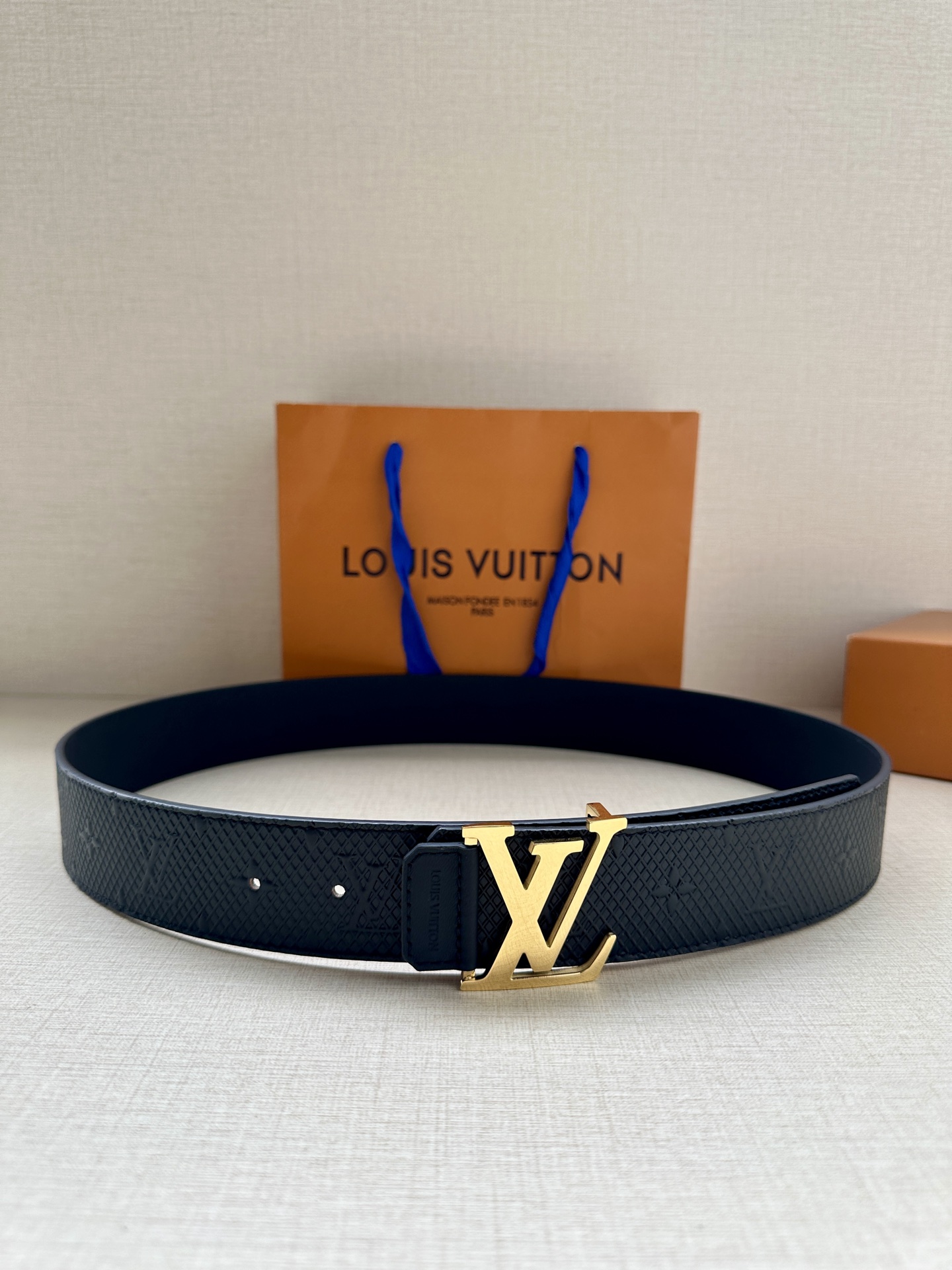 LV Initiales Leather Belts