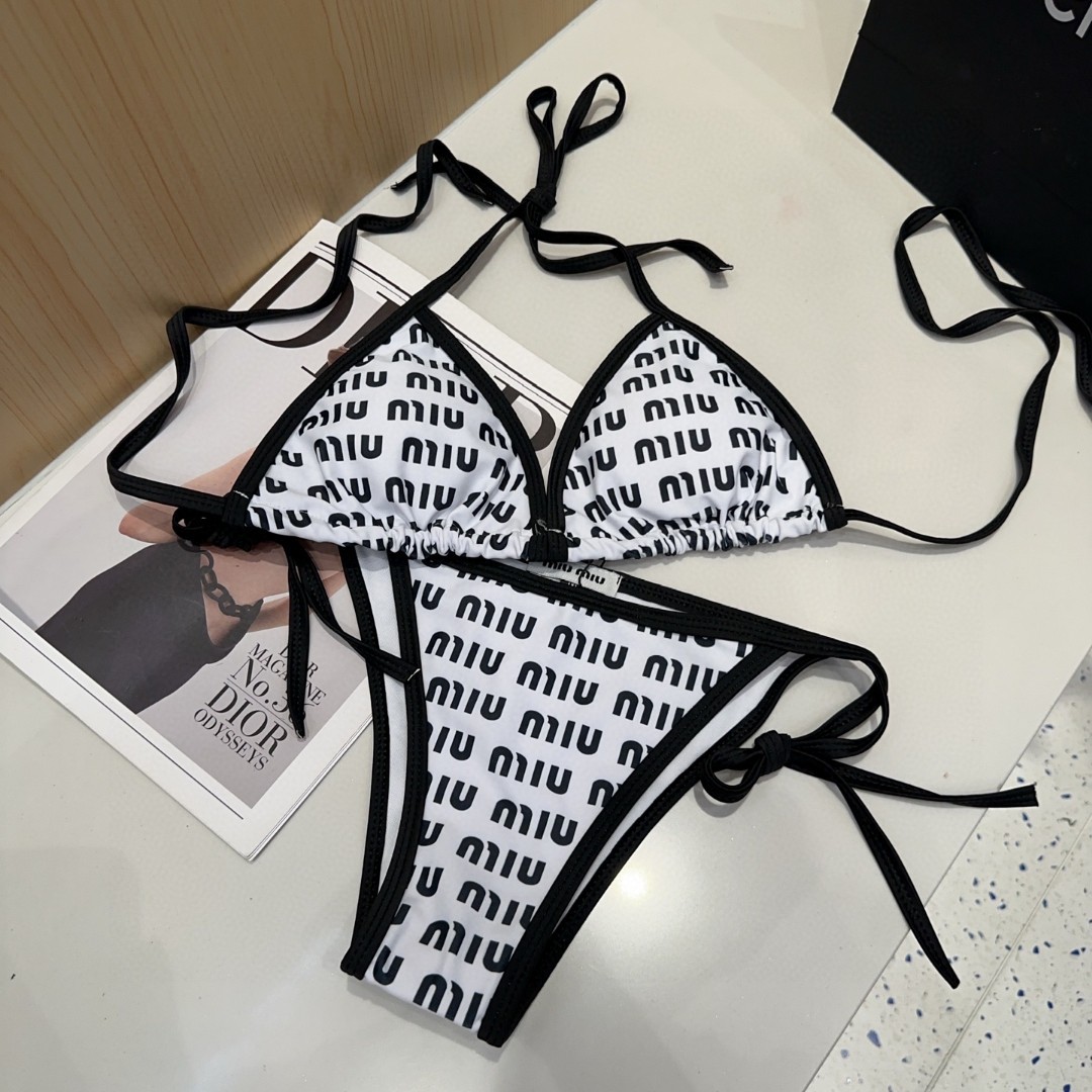Miumiu Halter 2 Piece Swimsuit