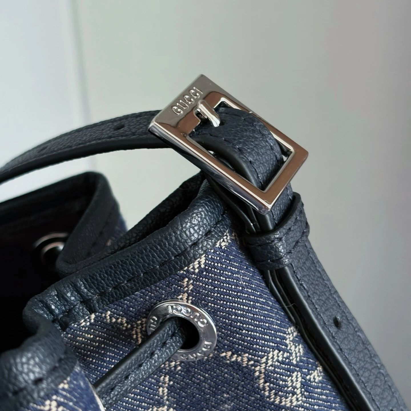 Gucci Demin Bucket Bag