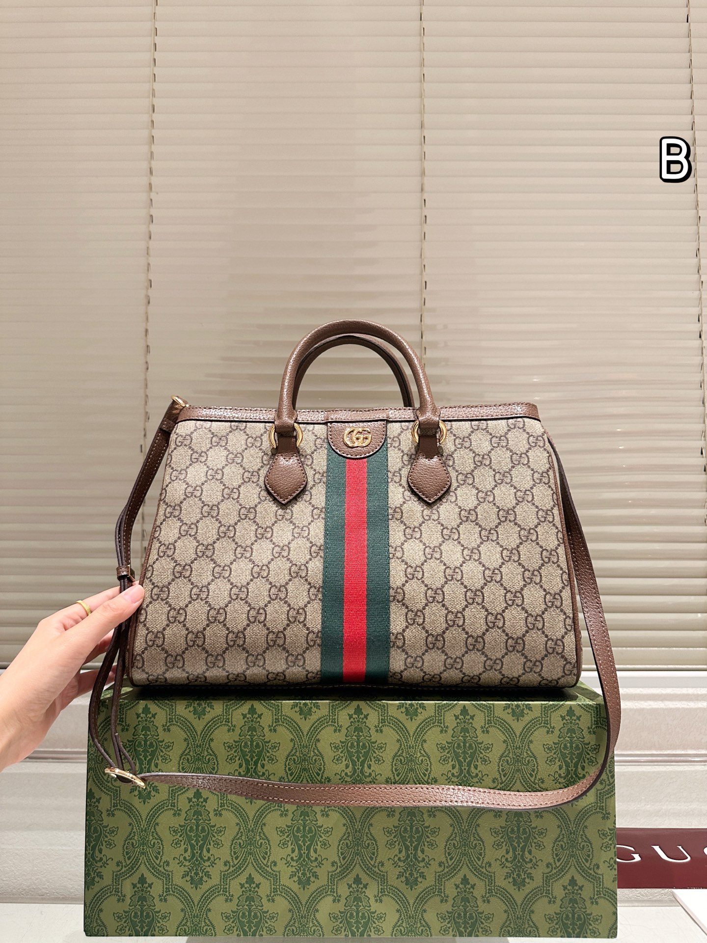 Gucci Ophidia GG Medium Tote Bag