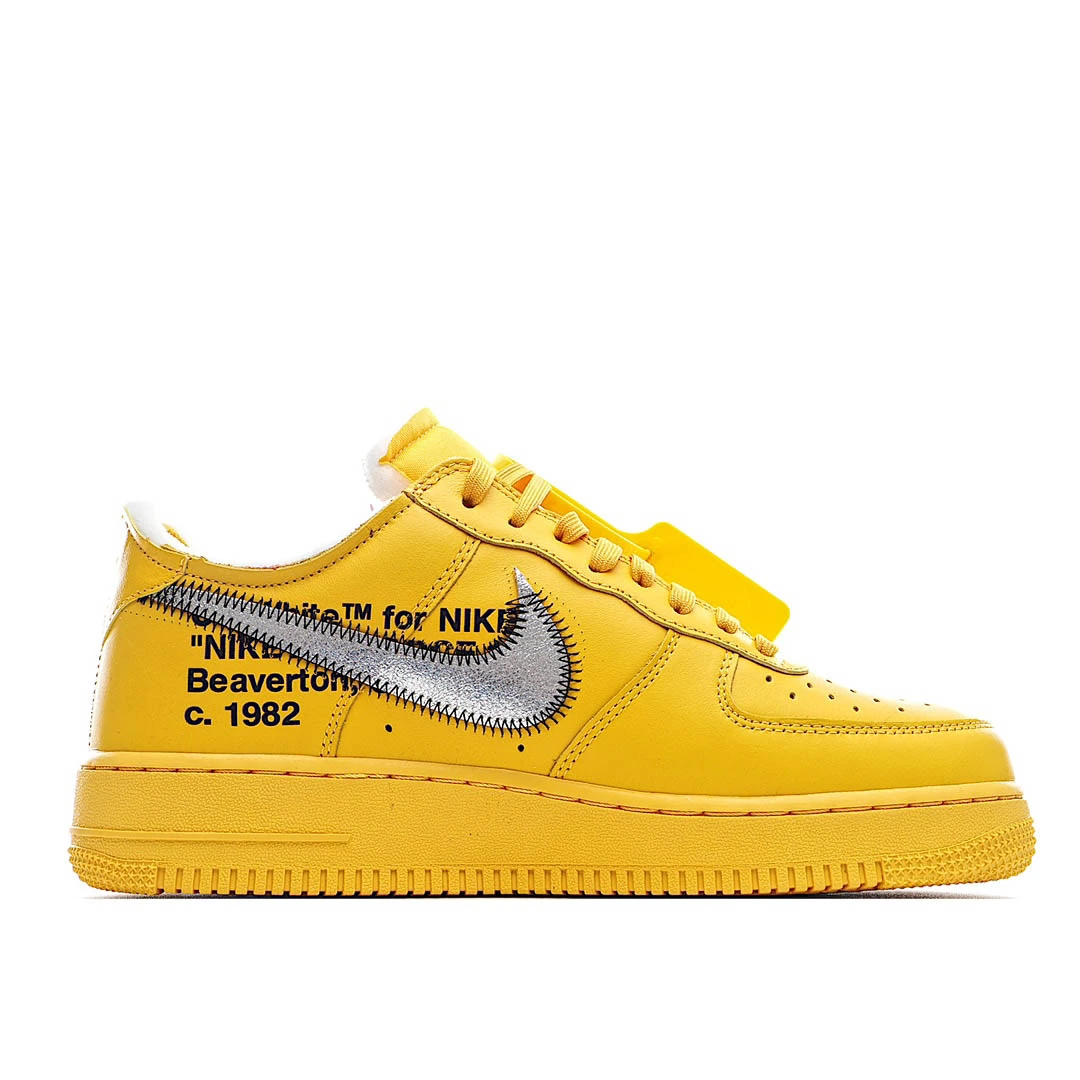 Nike Off-WhiteTM c/o @Nike titled AF1&ldquo;Lemonade&rdquo;~@virgilablohs exhibition