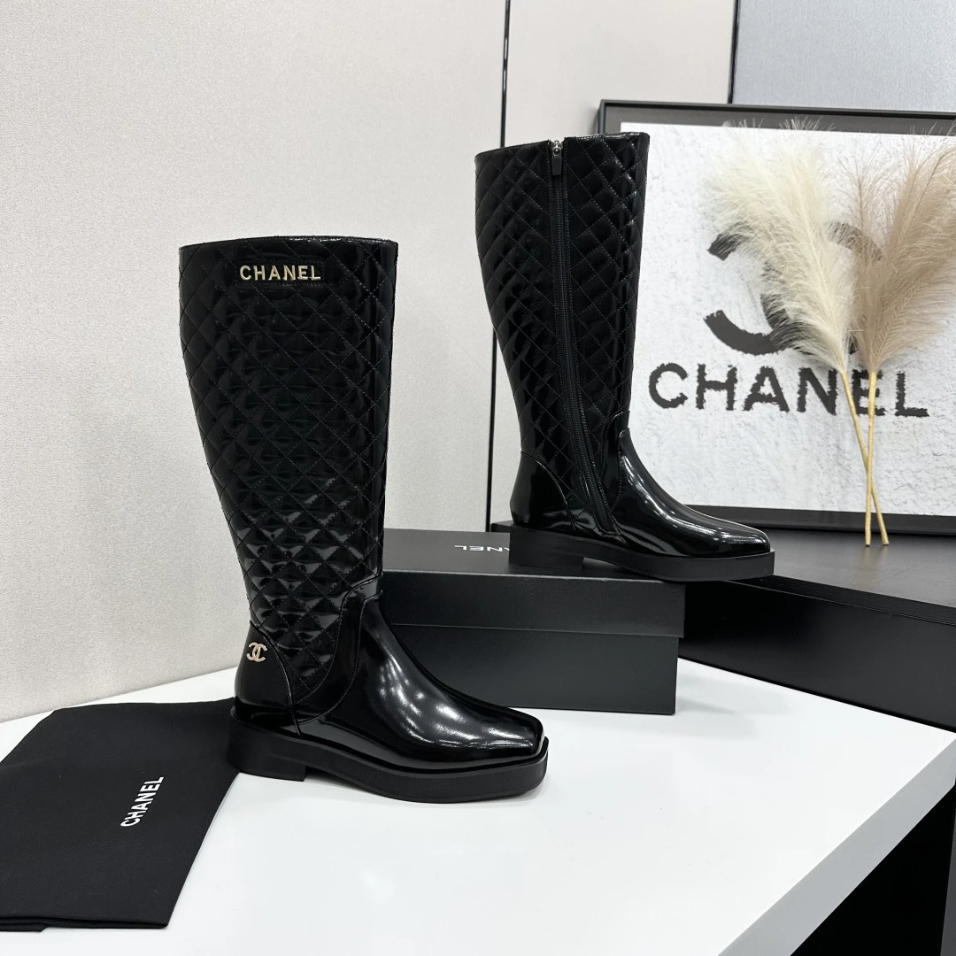 Chanel Sheepskin boots