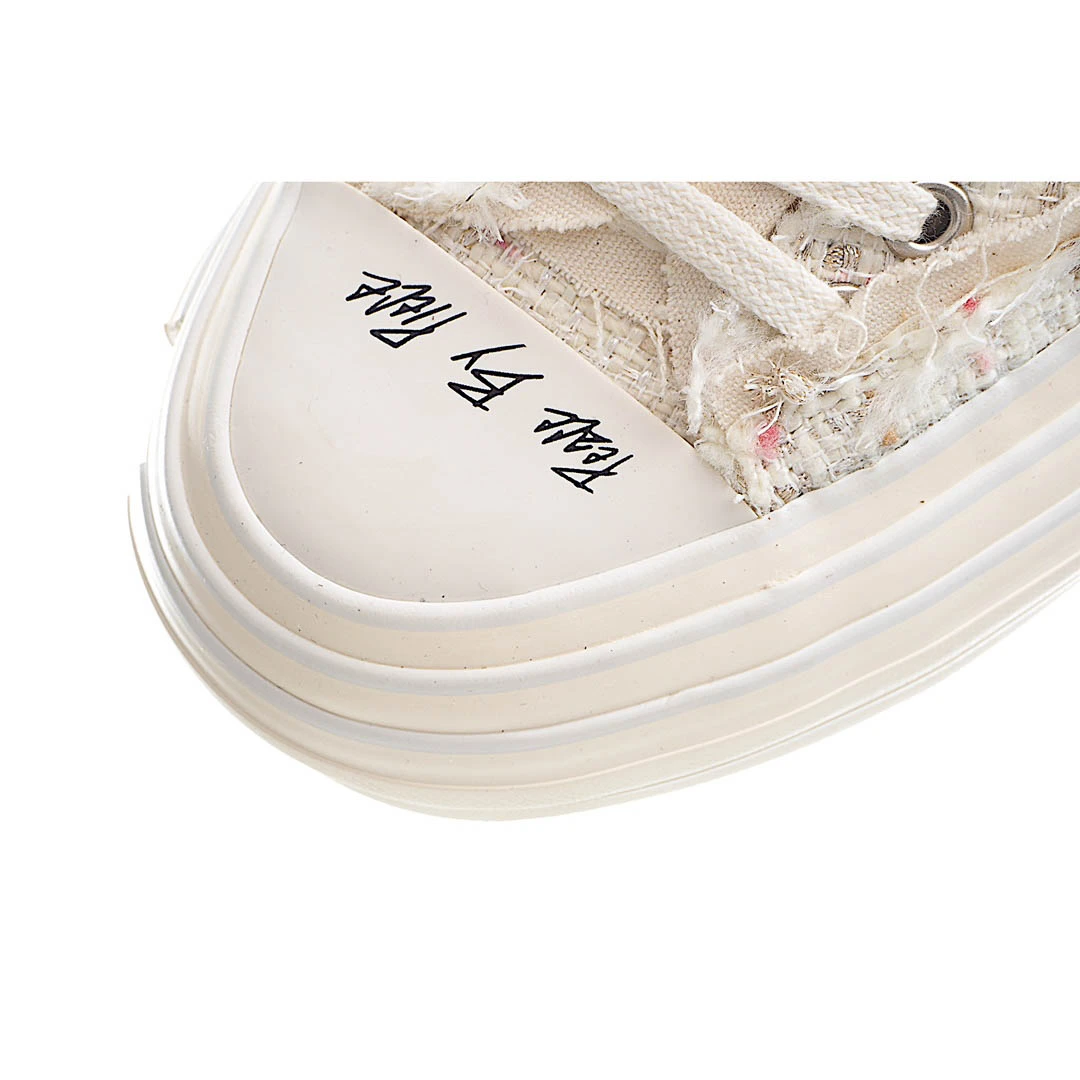 x VESSEL GOP Low canvas vulcanized sneakers