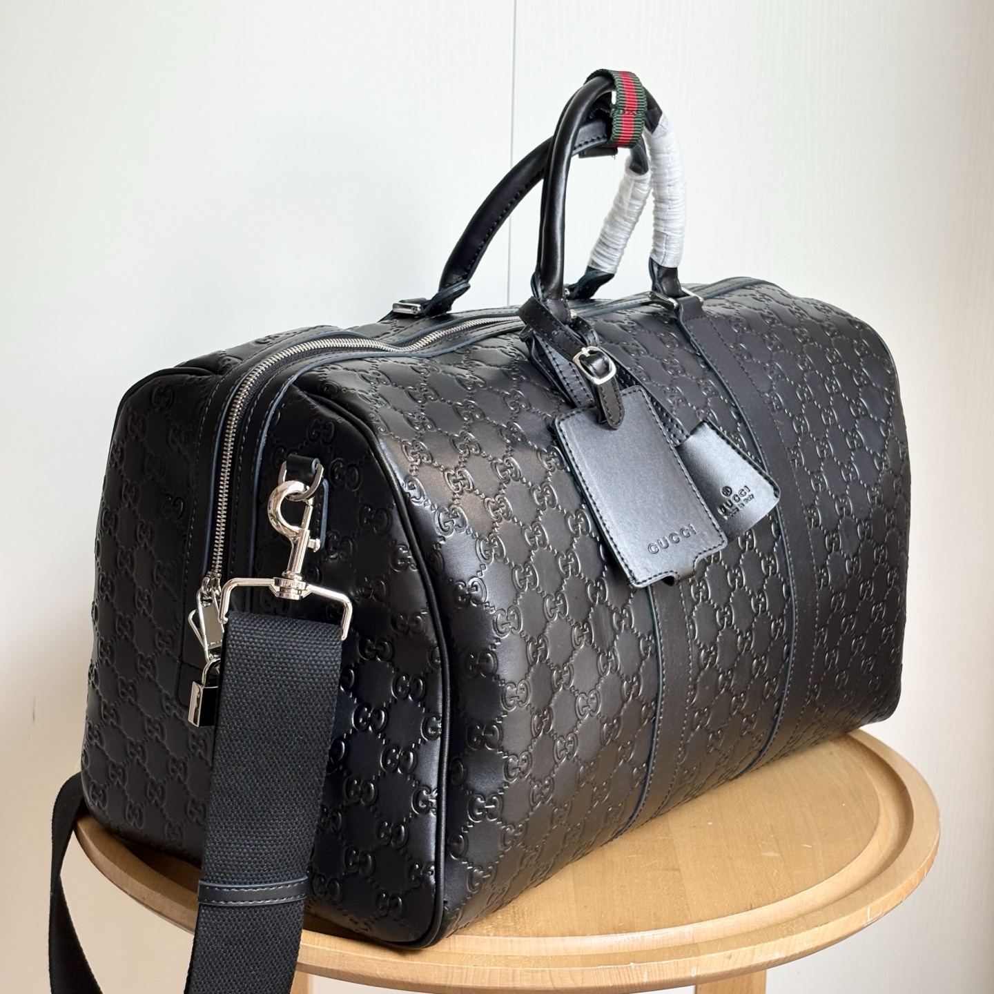 Gucci Embossing Luggage Bag