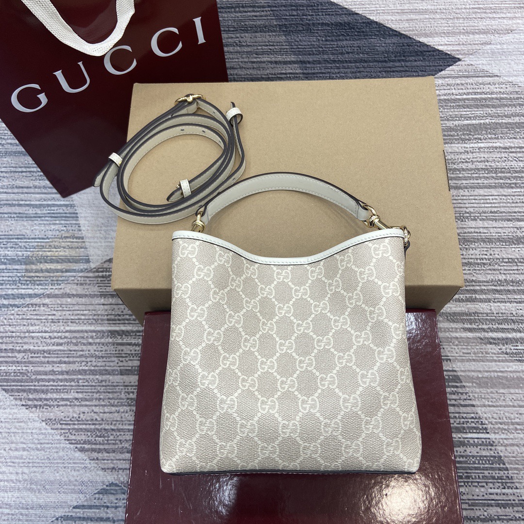 Gucci Emblem Tote Bag