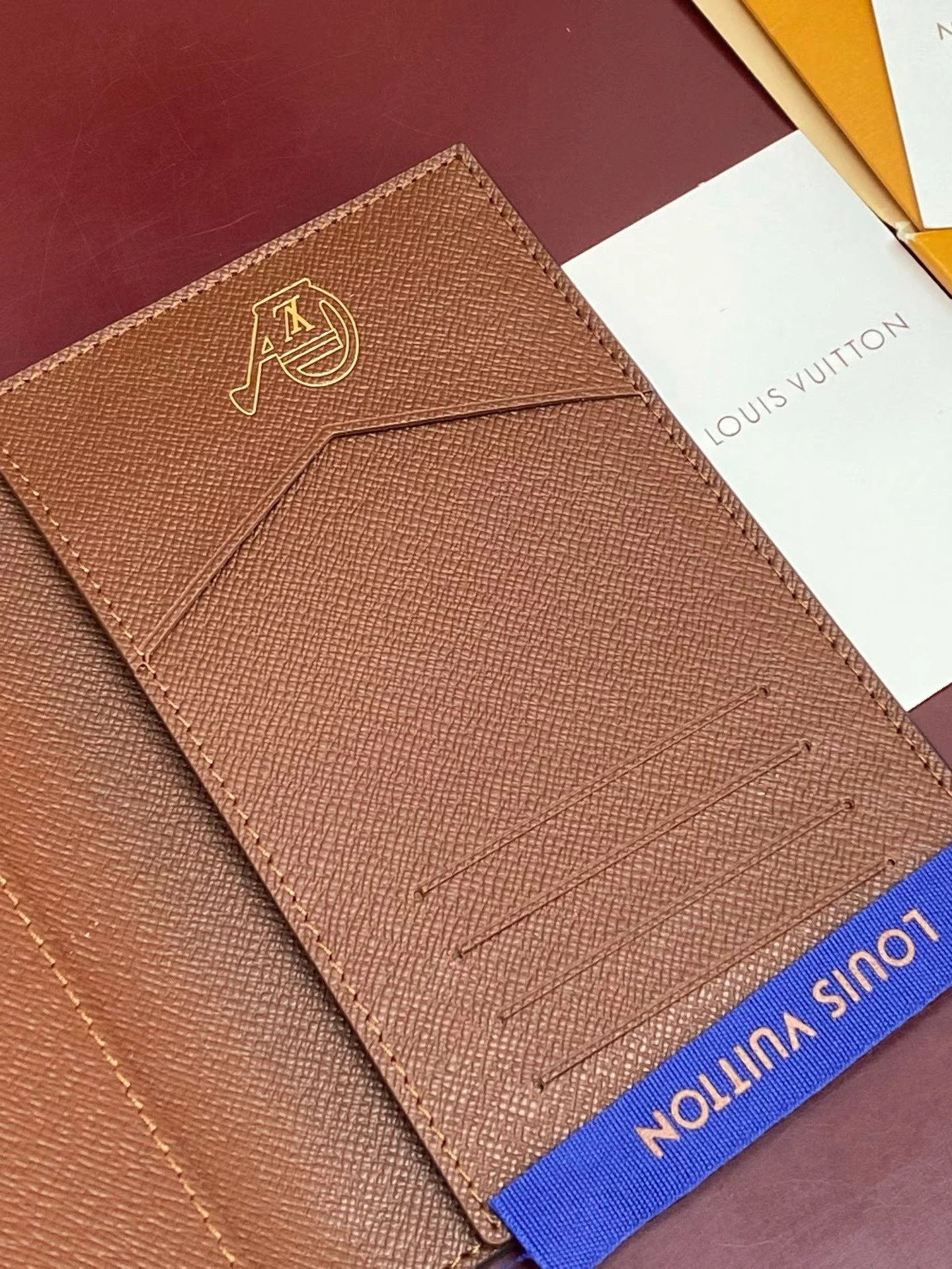 LV Passport Cover