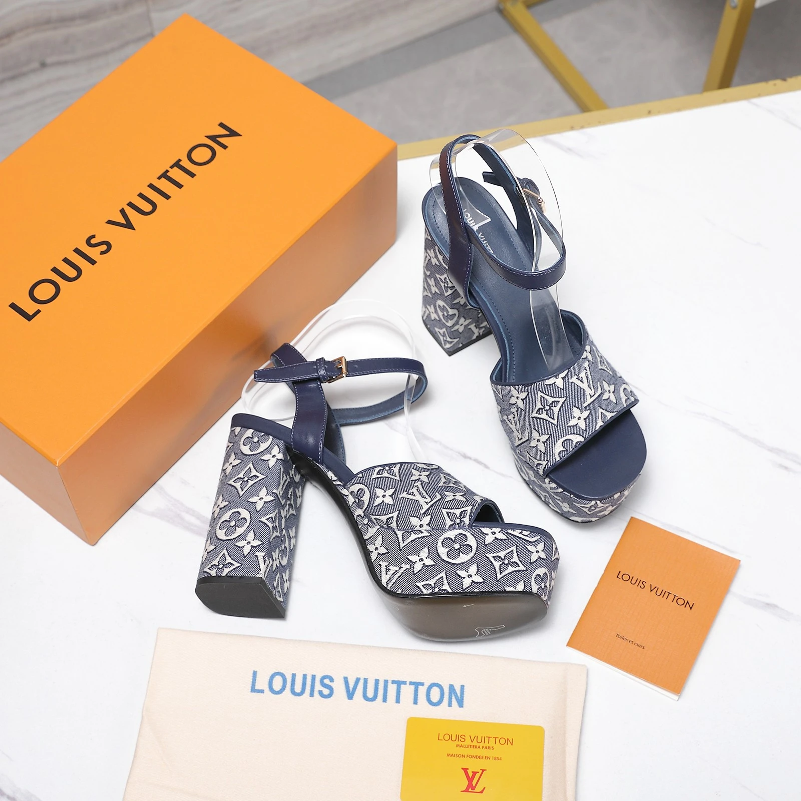 Louis Vuitton 26 SS High Heel Sandals