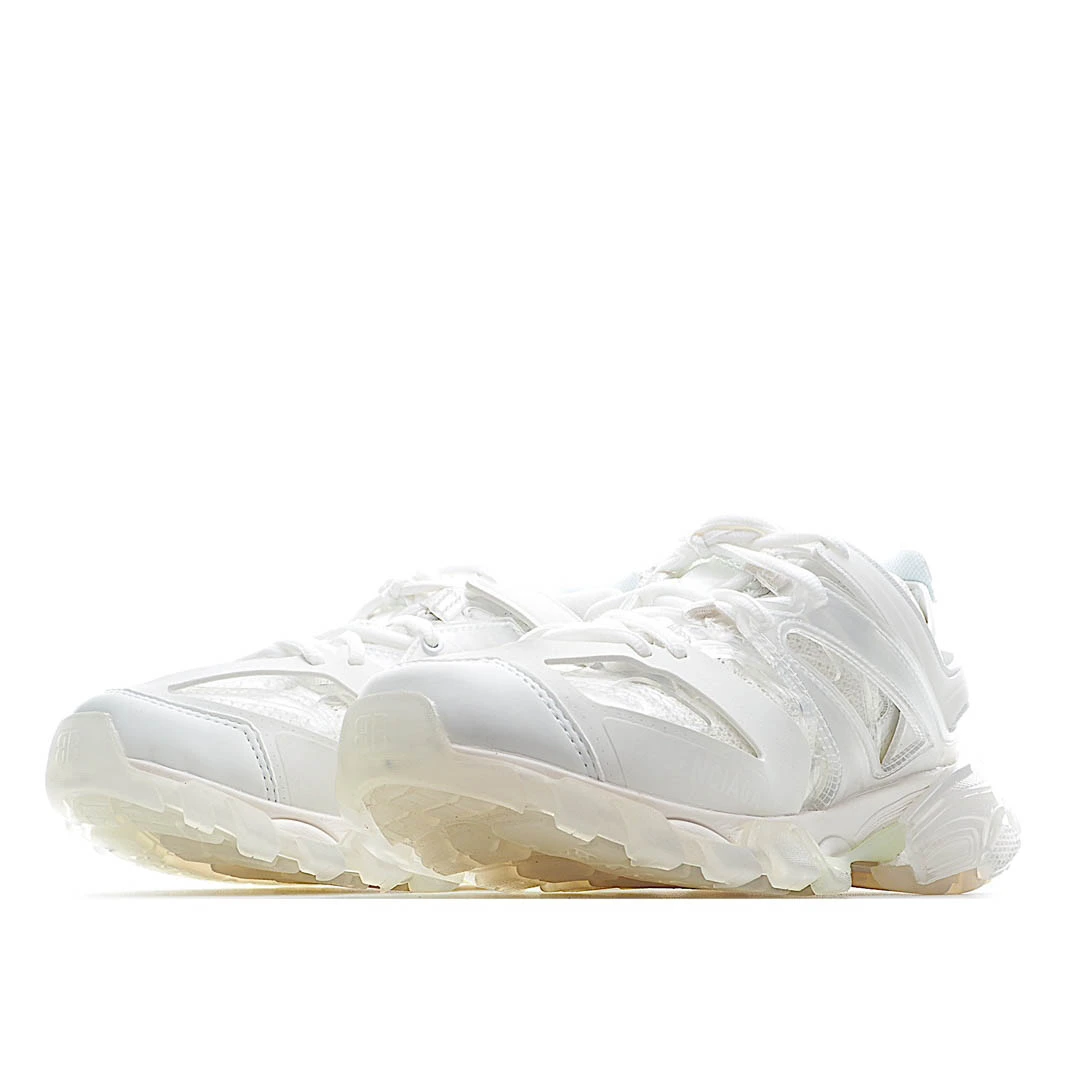 Balenciaga Sneaker Tess s.Gomma MAILLE WHITE/ORANGE