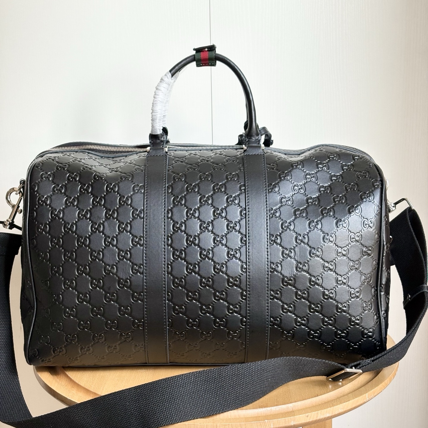 Gucci Embossing Luggage Bag