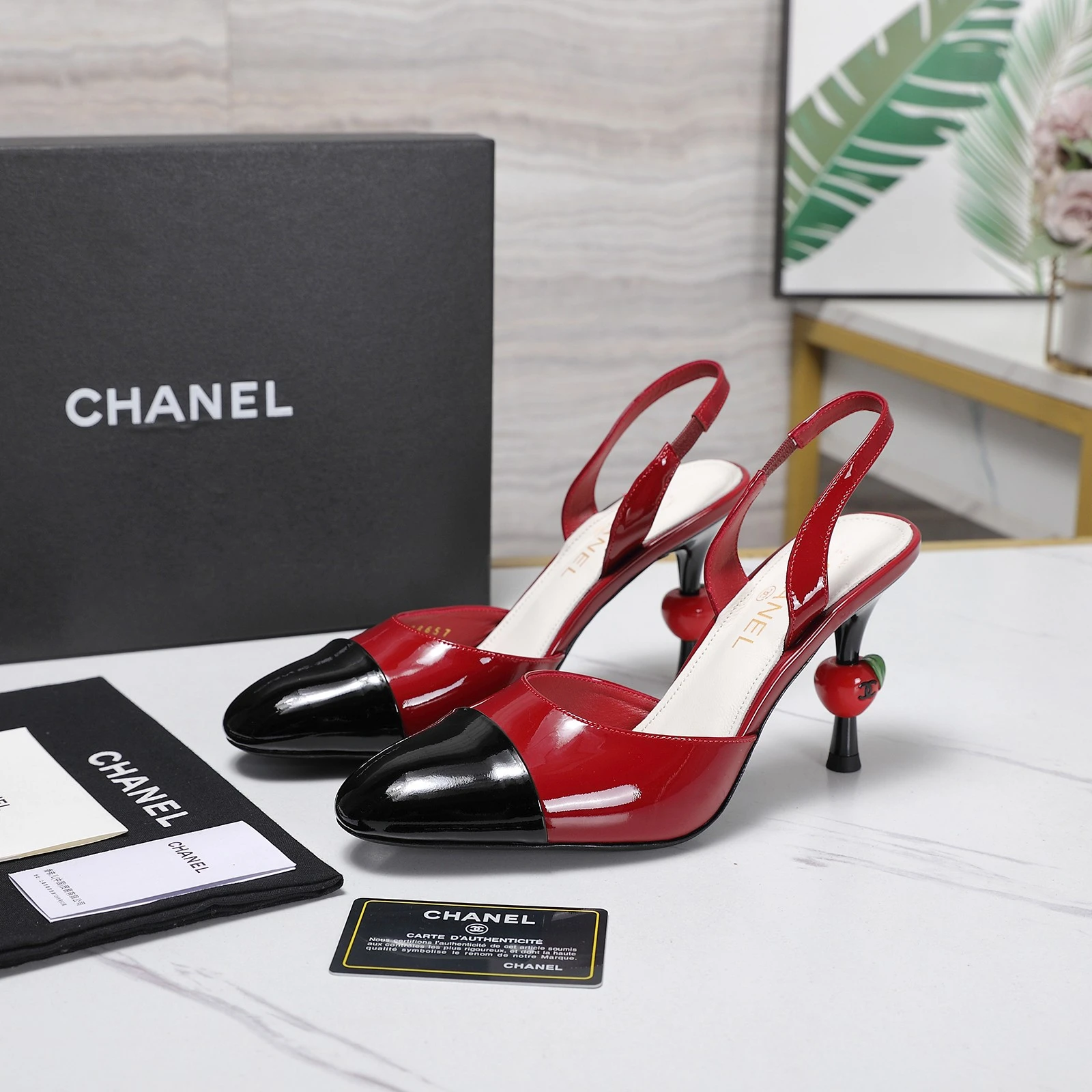 Chanel 26SS Apple and Slingback Sandals