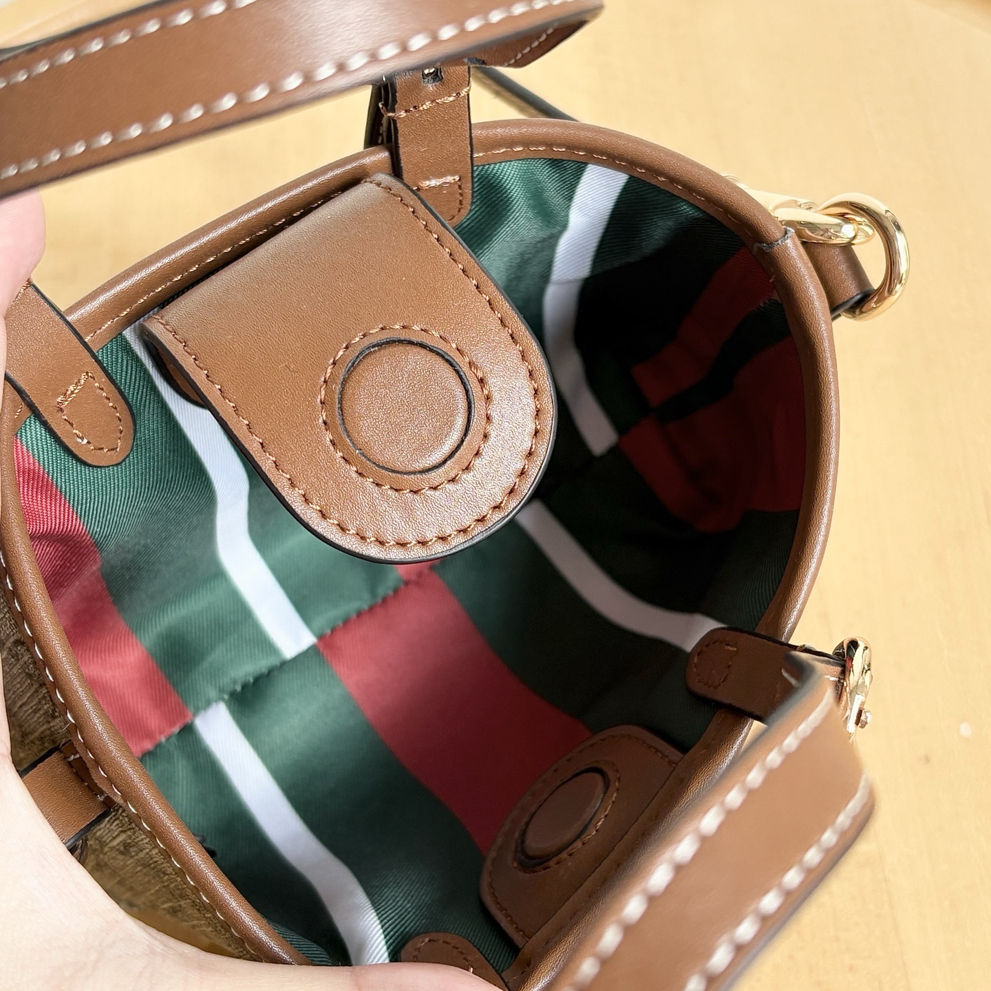 Gucci Emblem Mini Tote Bag