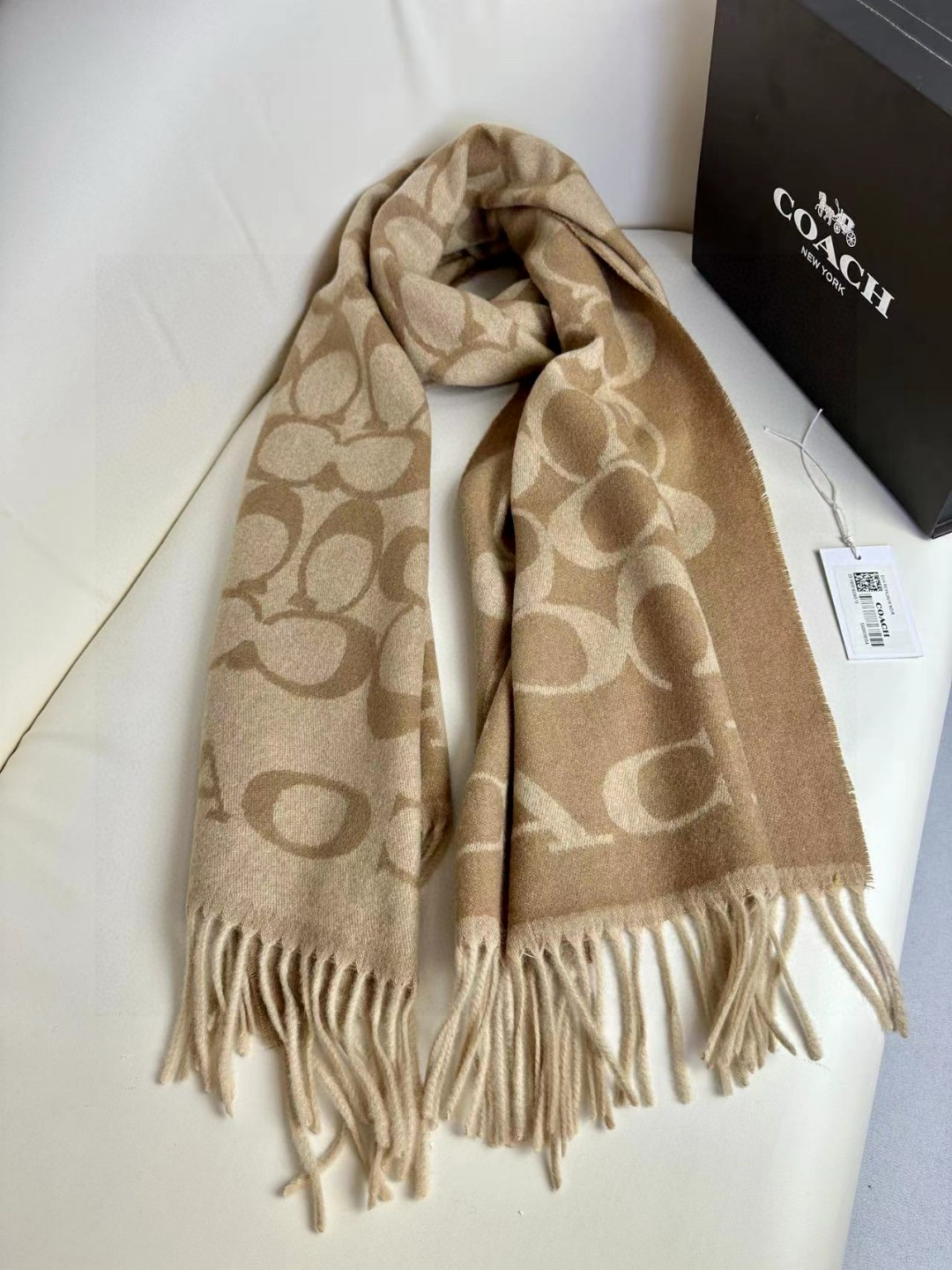 Coach Cashmere Wool Scarf