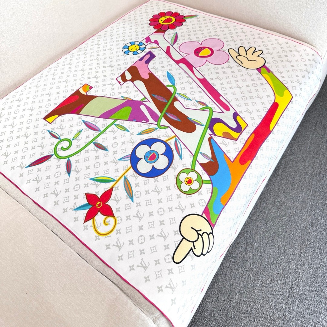 LV x TM SUPERFLAT 90 Scarf