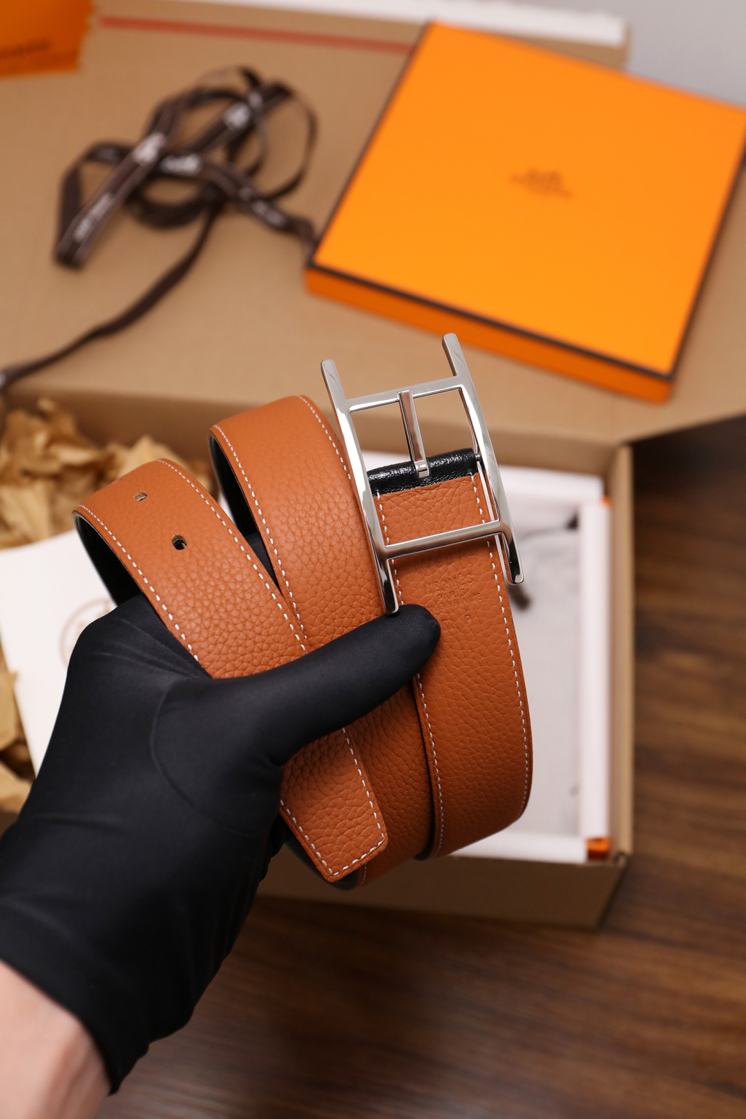 Hermes Belt Width 32mm Size100-125cm