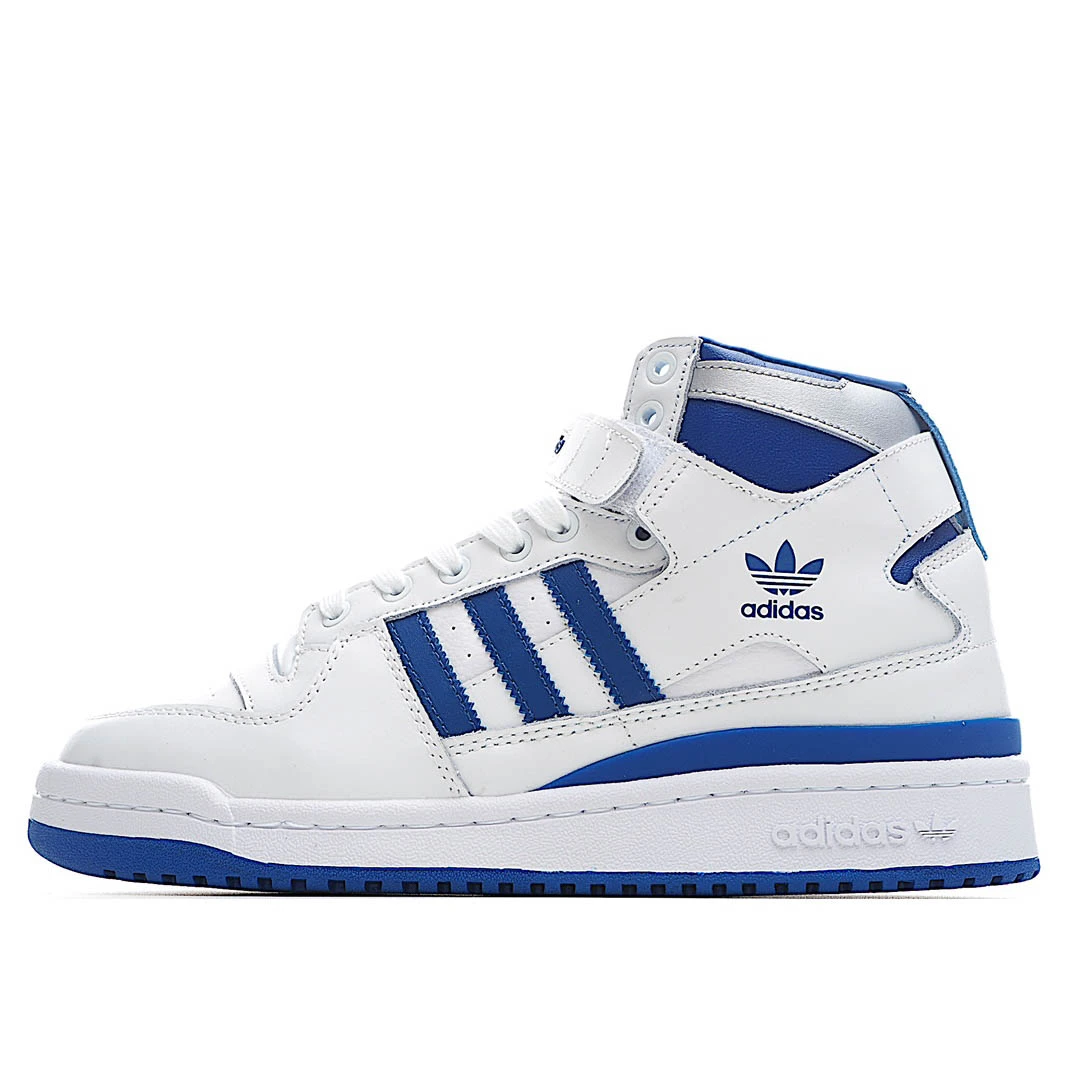 Adidas Forum Mid Refined 'White Navy'
